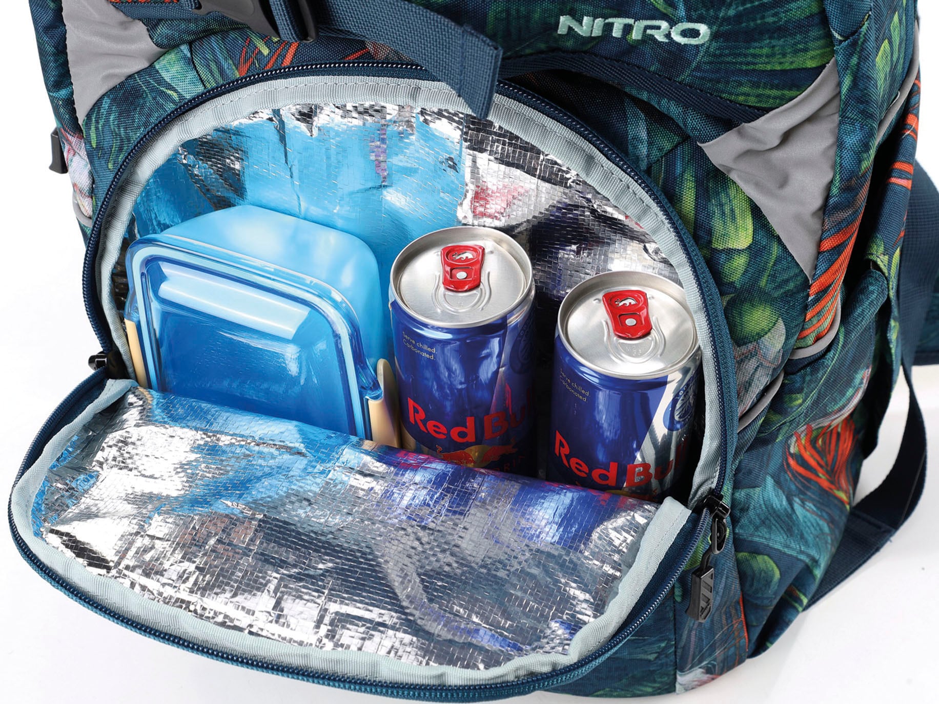 NITRO Schulrucksack »Superhero«, Reflektoren, Rucksack für Schule und Freizeit