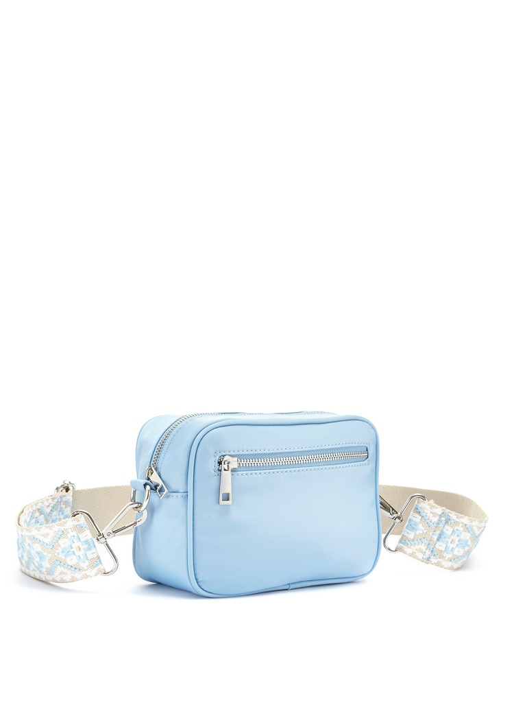 Umhängetasche, Handtasche, Crossbody-Bag mit auswechselbaren Schulterriemen VEGAN