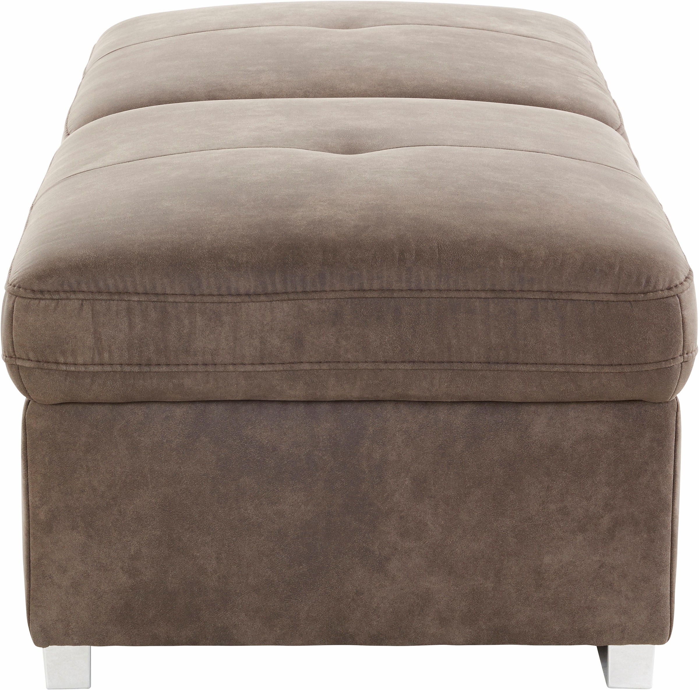 exxpo - sofa fashion Hocker »Spring Bankhocker, guter Sitzkomfort und tolle Verarbeitungsdetails«