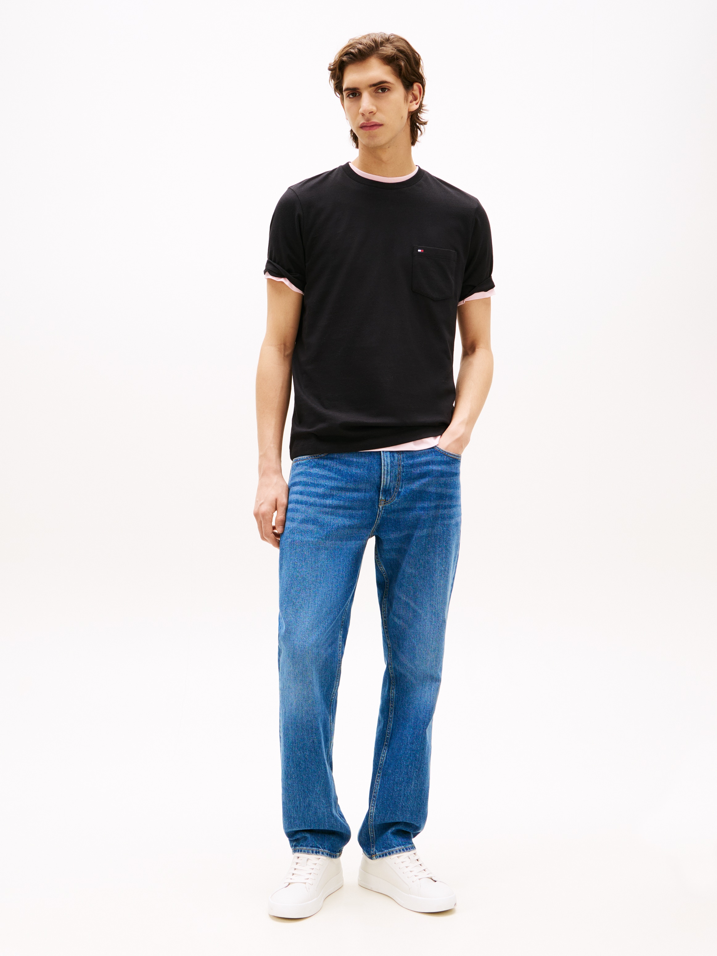 Tommy Hilfiger T-Shirt »ESSENTIAL SOLID POCKET TEE«