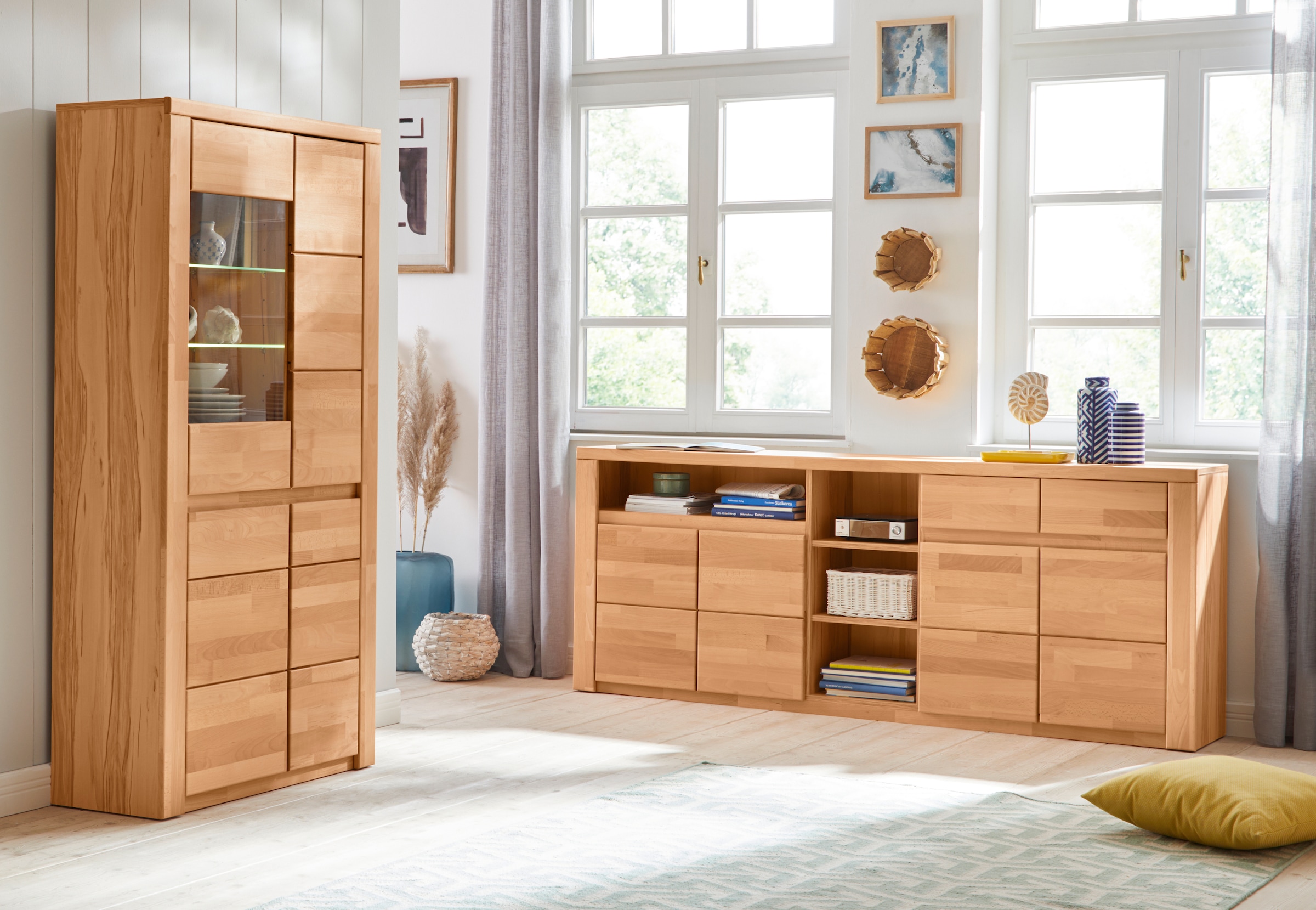 Home affaire Sideboard »Burani«, grifflose Optik