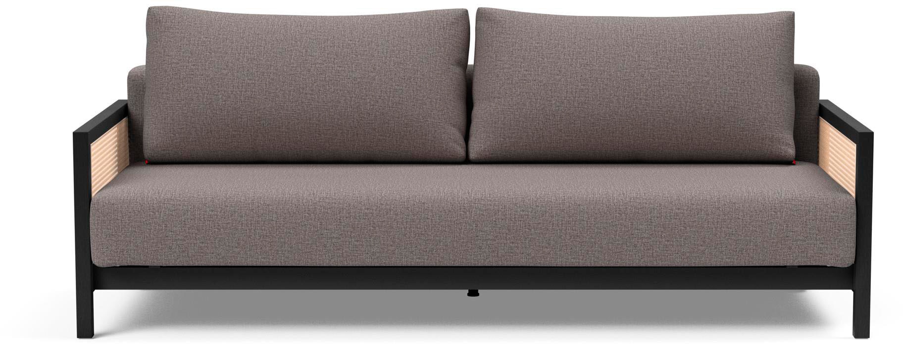 INNOVATION LIVING ™ Schlafsofa "NARVI Retro-Armlehnen mit Geflecht, Dauersc günstig online kaufen