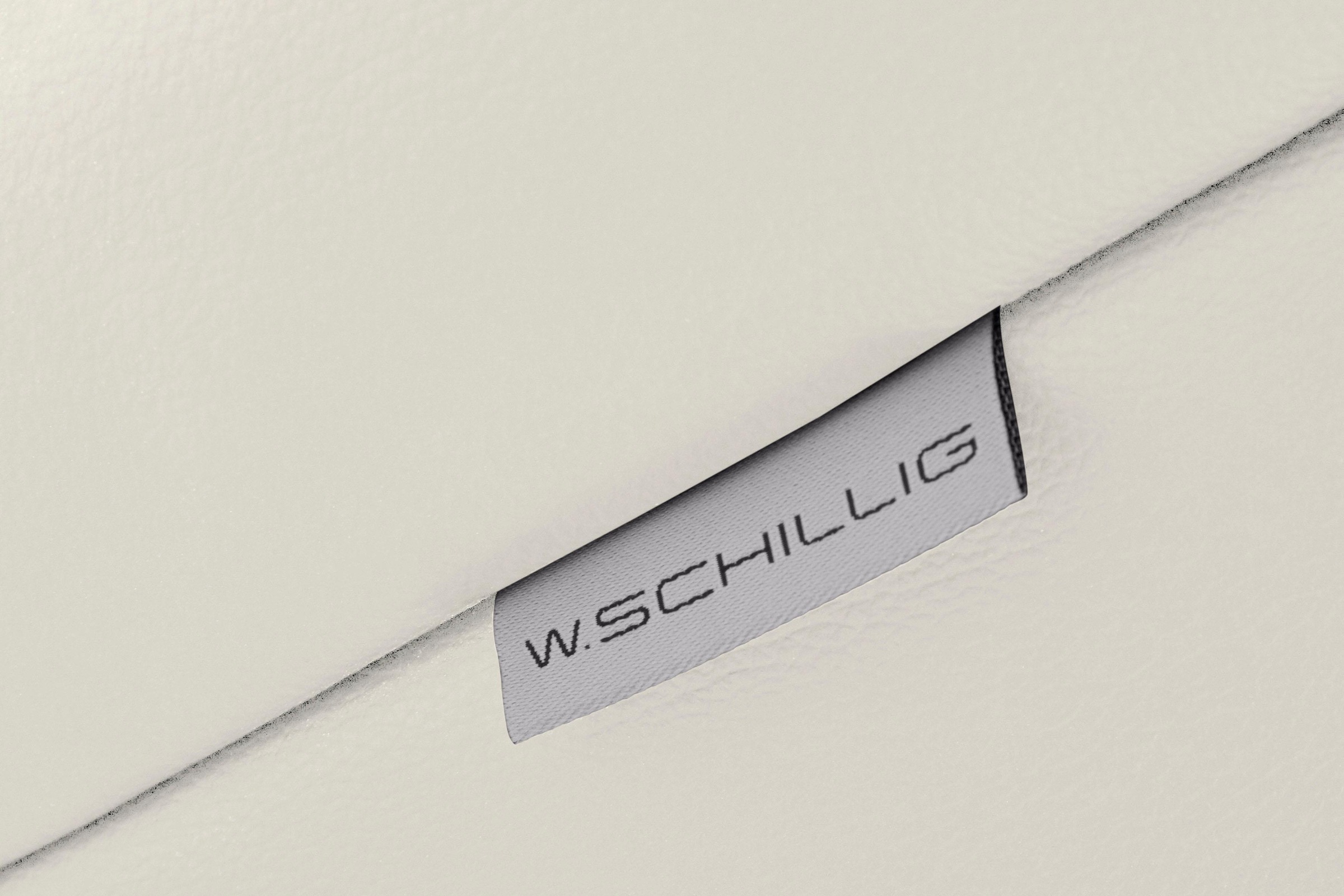 W.SCHILLIG 2-Sitzer »finn«, German Design Award 2016, Fußgestell Chrom glänzend, Breite 210 cm