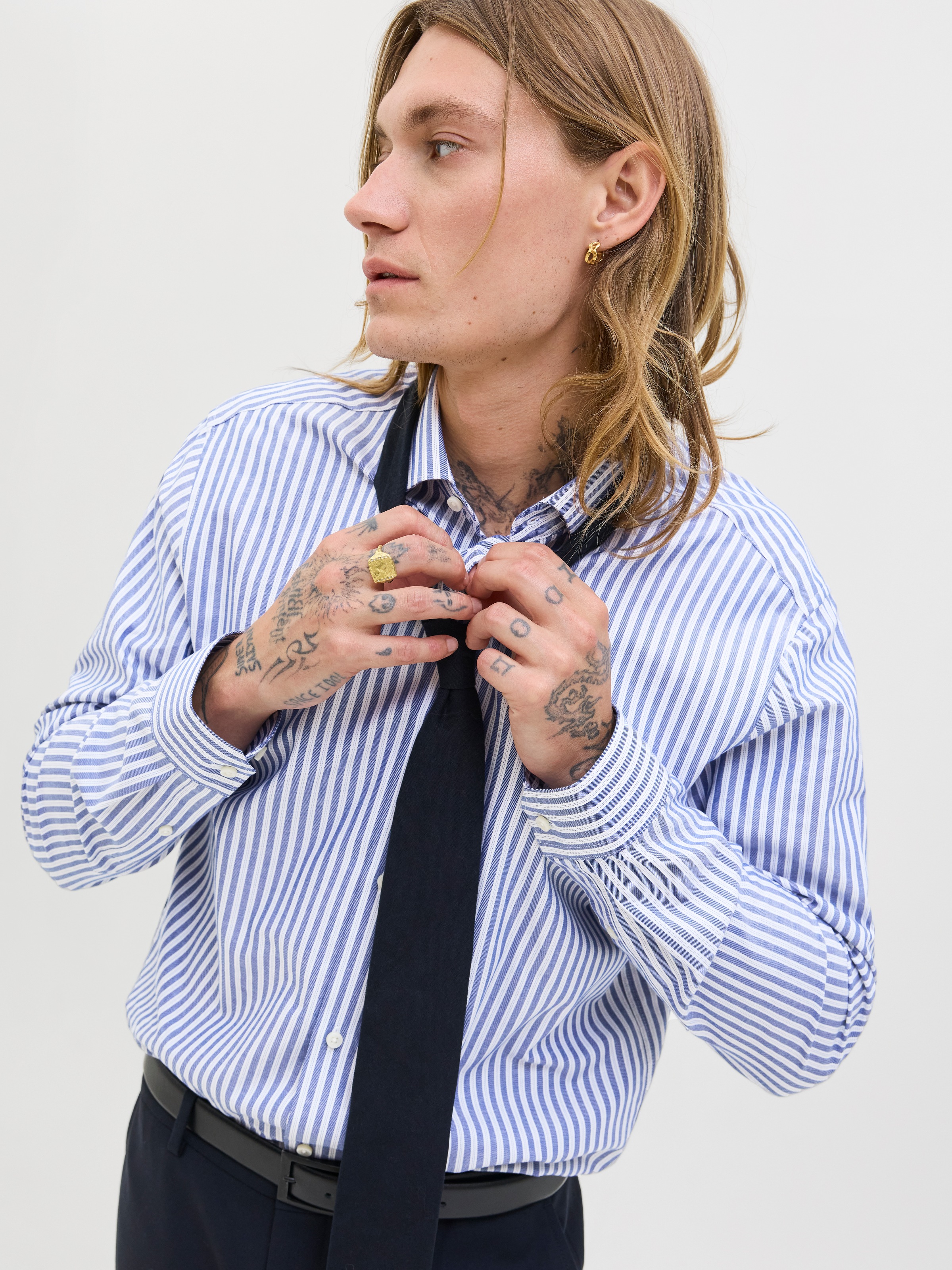Jack & Jones Langarmhemd »JPRBLAPARKER Slim Fit Hemd, atmungsaktiv, ideal für den Alltag« Baumwolle, slim fit