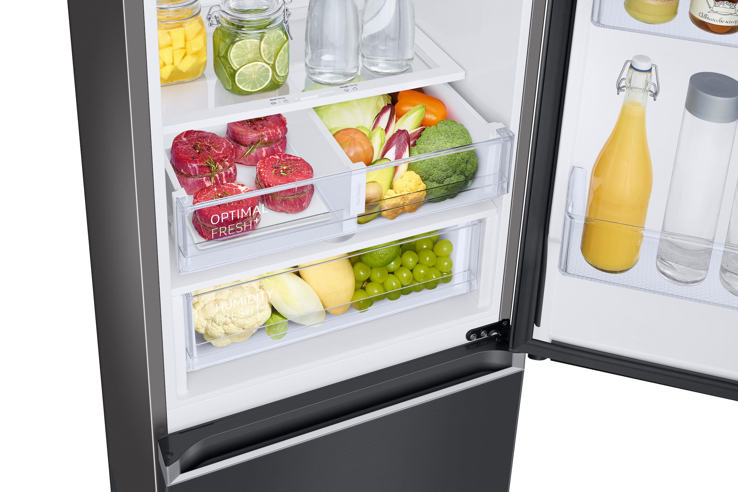 Samsung Kühl-/Gefrierkombination RB7300 »RB34C605CB1/EF« 185,3 cm hoch 59,5 cm breit