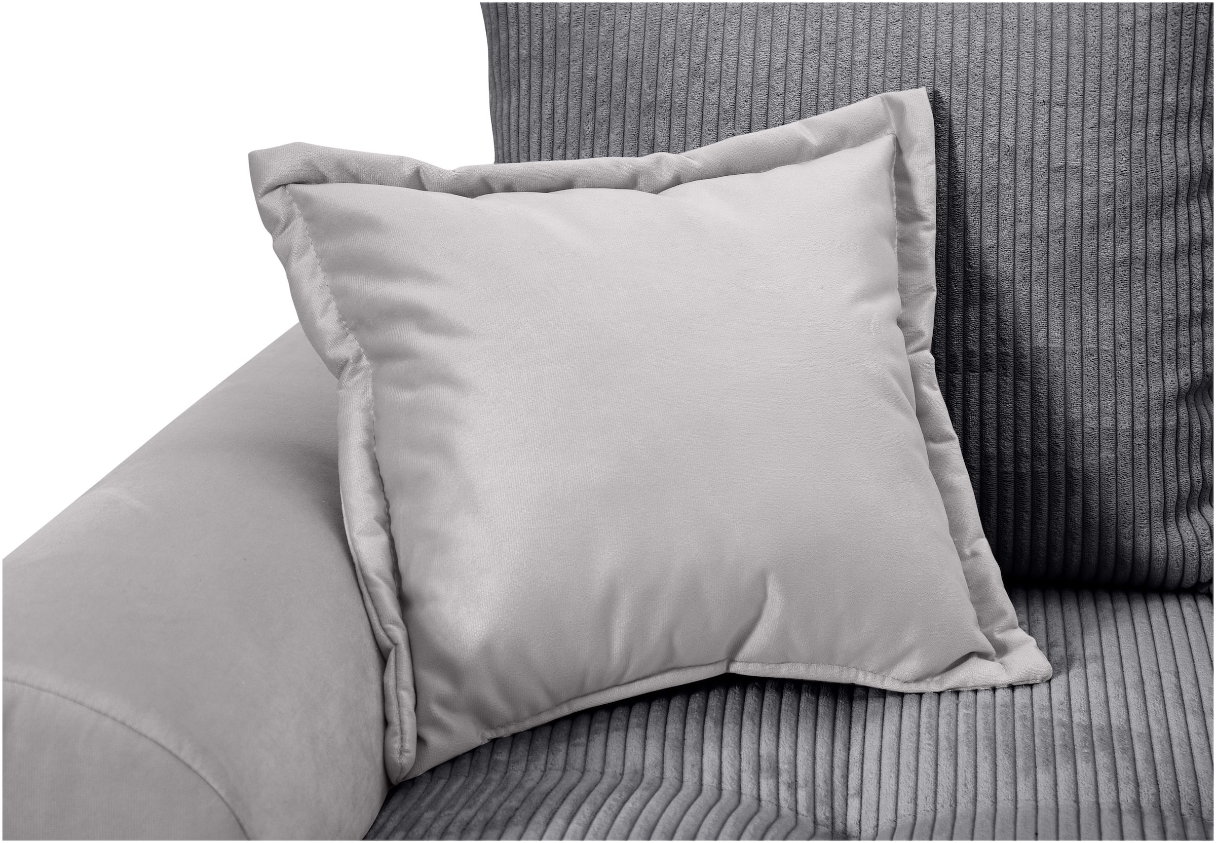 COLLECTION AB Wohnlandschaft »Raisa U-Form«, mit Federkern, Kissen und Steppung im Sitzbereich