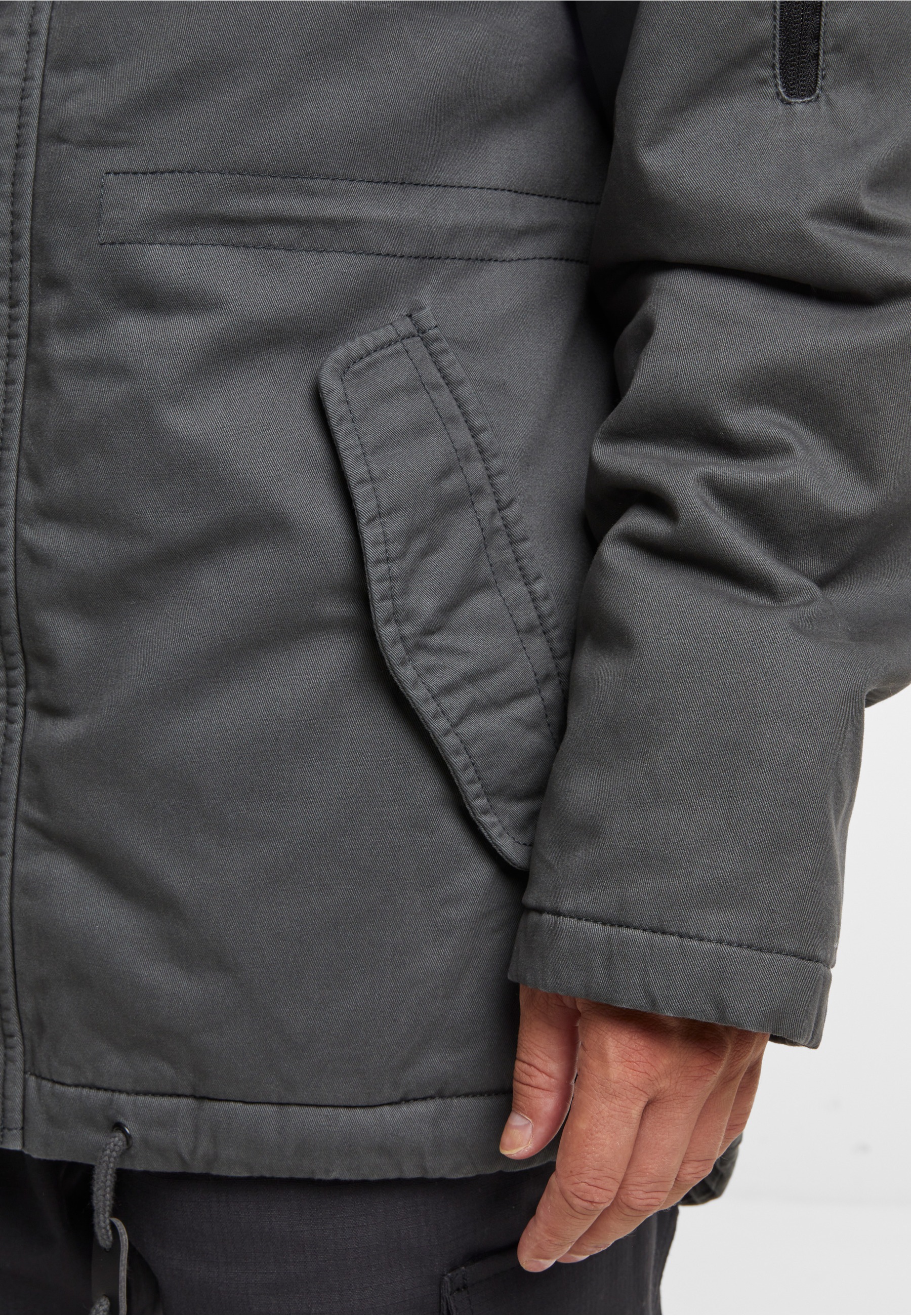 Brandit Parka »Brandit Brandit Men Fish Tail Parka« 1 Stk. tlg. mit Kapuze