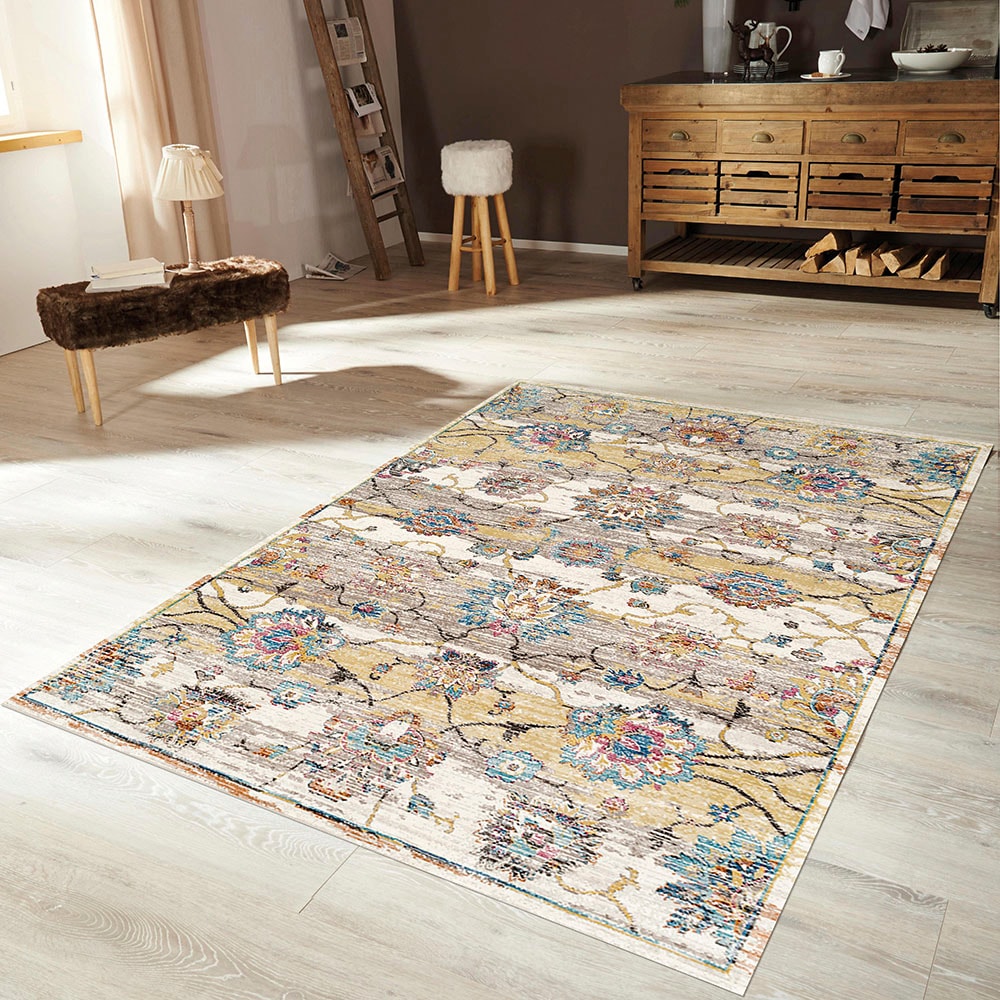 Festival Teppich »Picasso 11596«, bestellen und schnell bequem Wohnzimmer Kurzflor, rechteckig