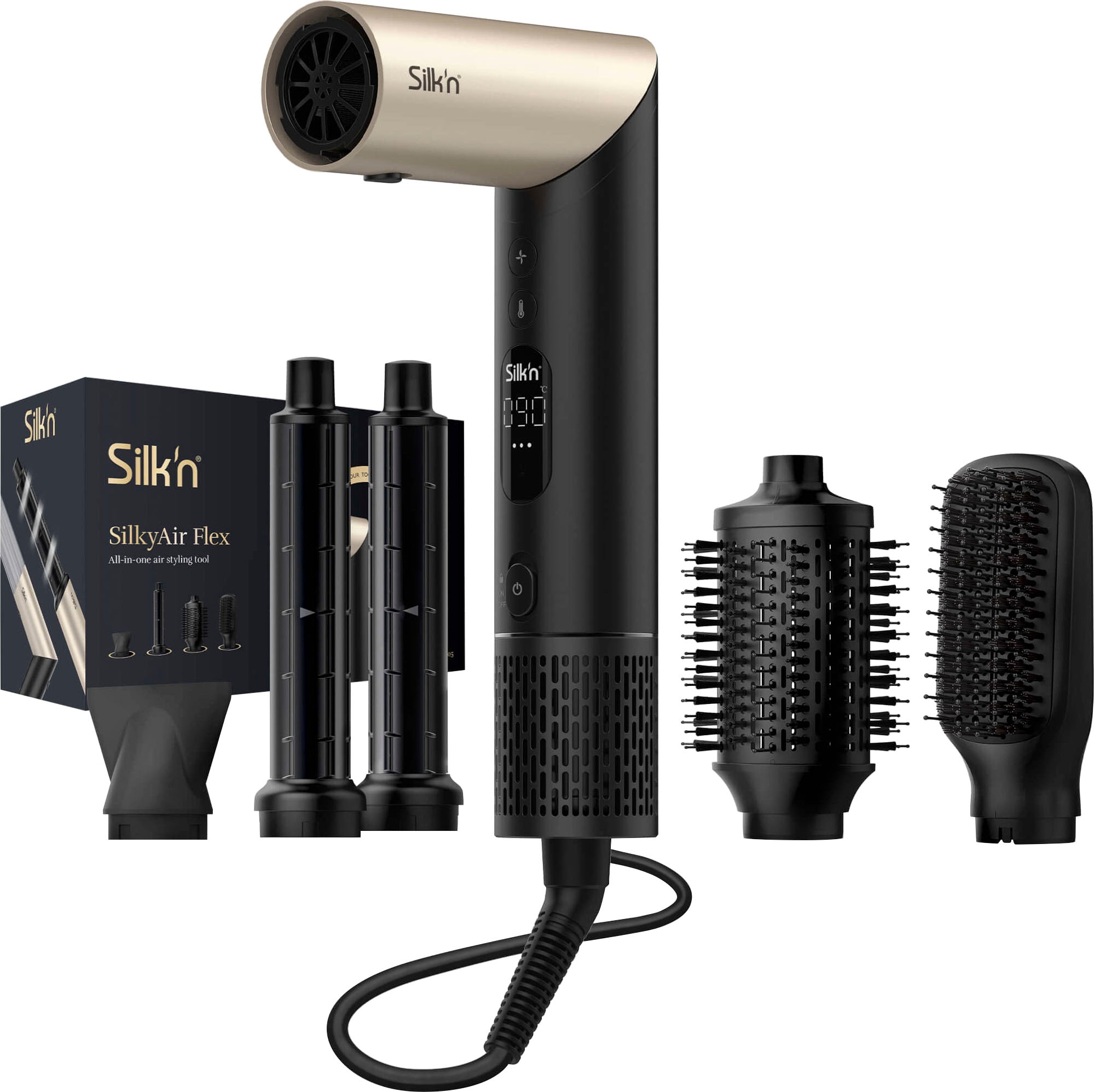 Multihaarstyler bei online 5in1 Aufsätze}, »SilkyAirFlex«, Silk\'n 5