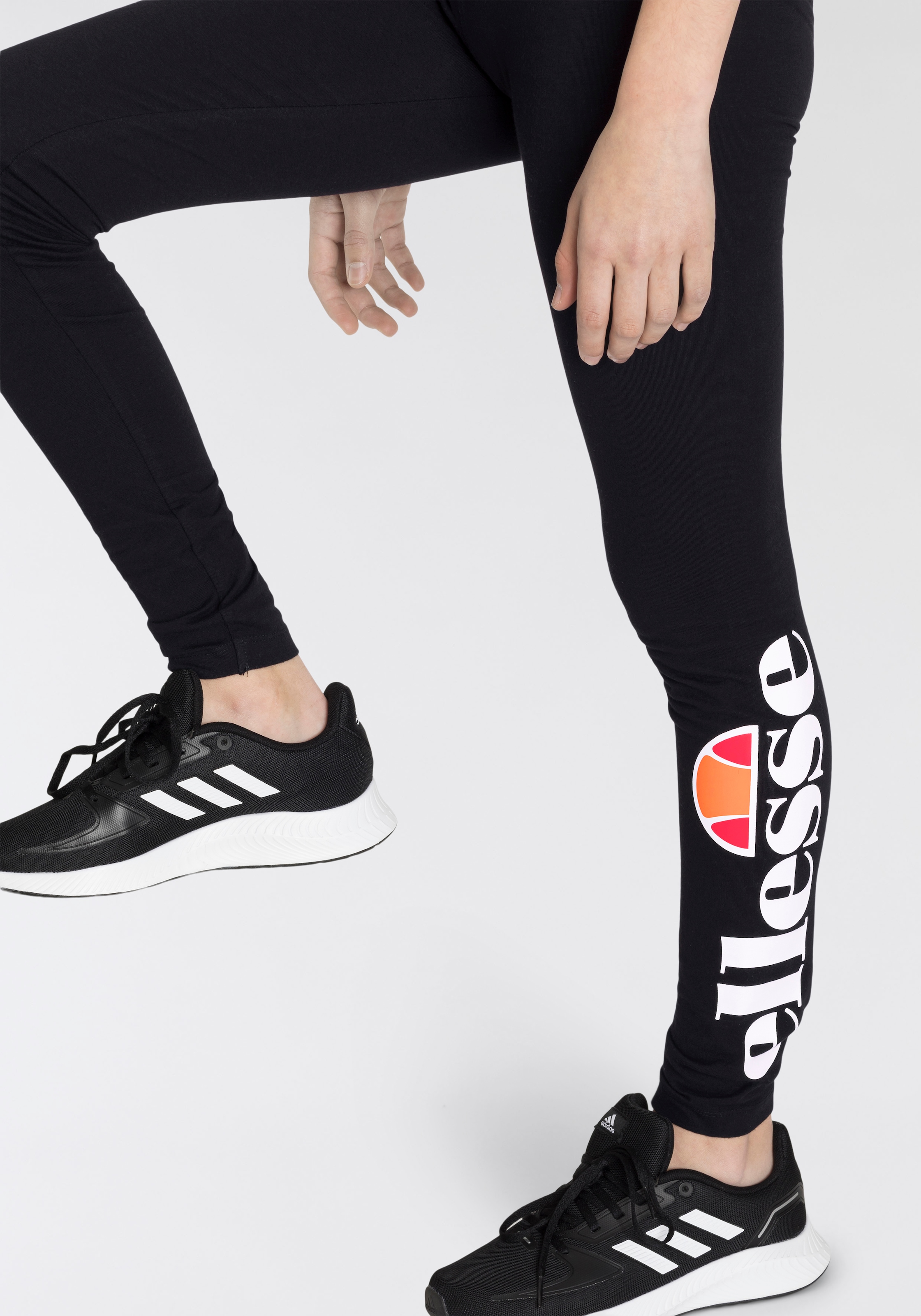 Ellesse Leggings »FABI«  mit Logodruck, aus Baumwolle und Elasthan