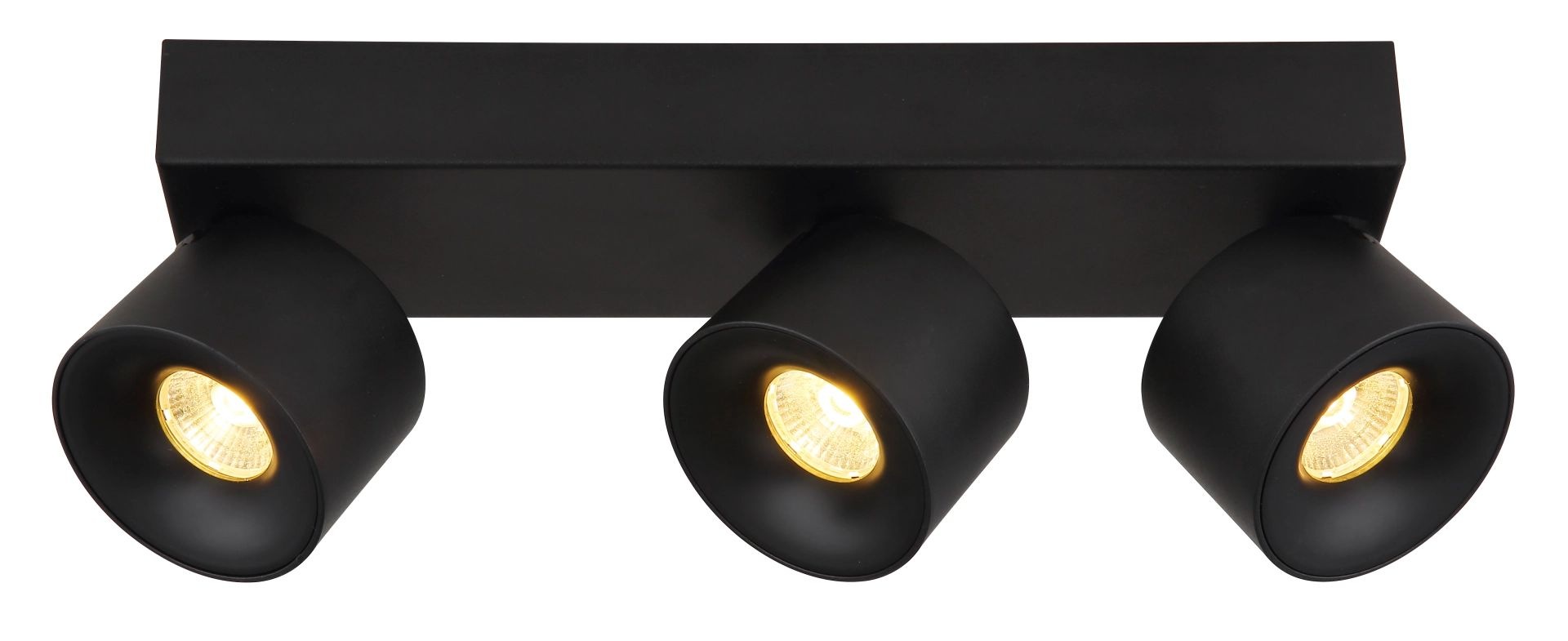 GLOBO LIGHTING LED Deckenstrahler »RAE«, 3 flammig, Leuchtmittel LED-Modul | LED fest integriert, mit schwenkbare und runde -zylindrischen LED-Strahlern