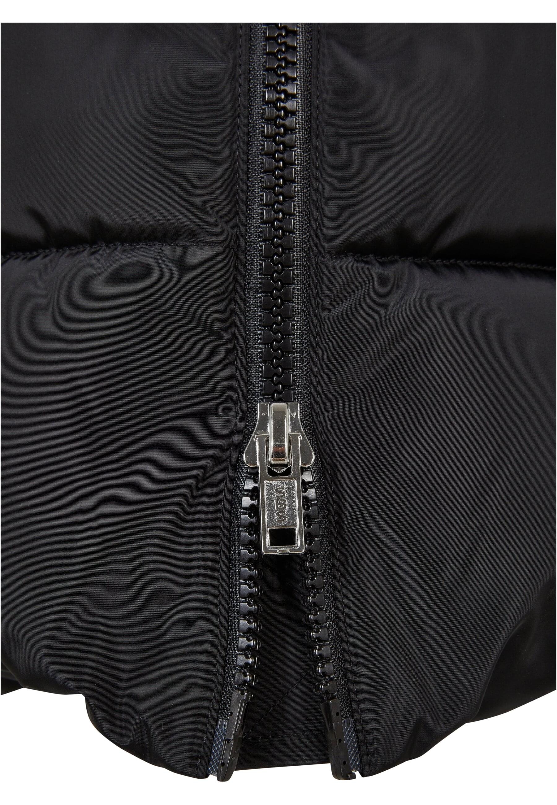 URBAN CLASSICS Winterjacke »Urban Classics Damen Ladies High Neck Puffer Coat« 1 Stk. tlg. ohne Kapuze