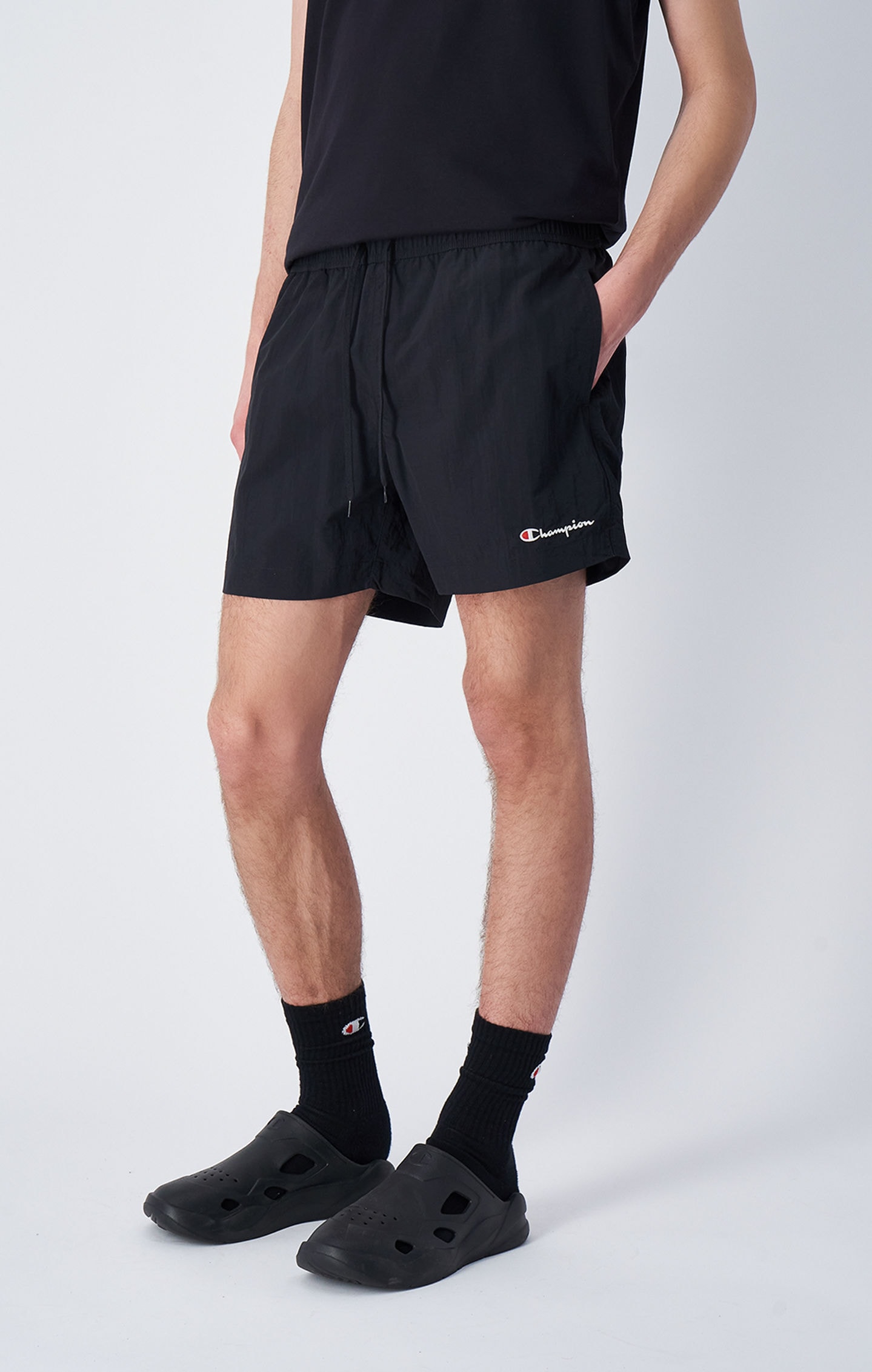 Champion Badeshorts »Icons Beachshort Mid« Für Erwachsene, Sportlicher Stil, Schnelltrocknend