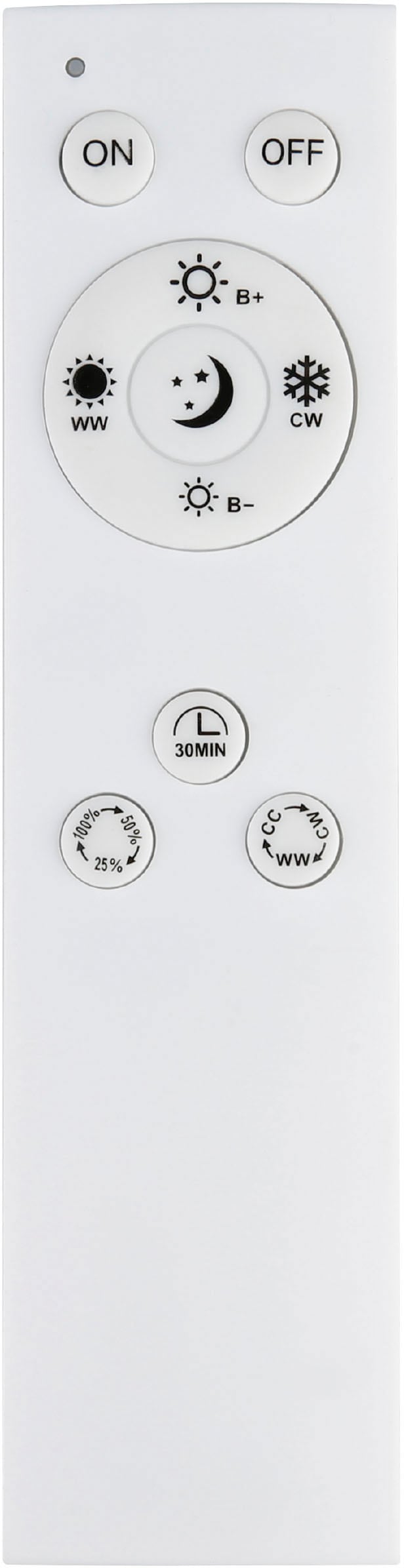 EGLO LED-Deckenleuchte »MONIROTE«,  in nickel aus Stahl, Alu / inkl. LED fest integriert - 37 Watt