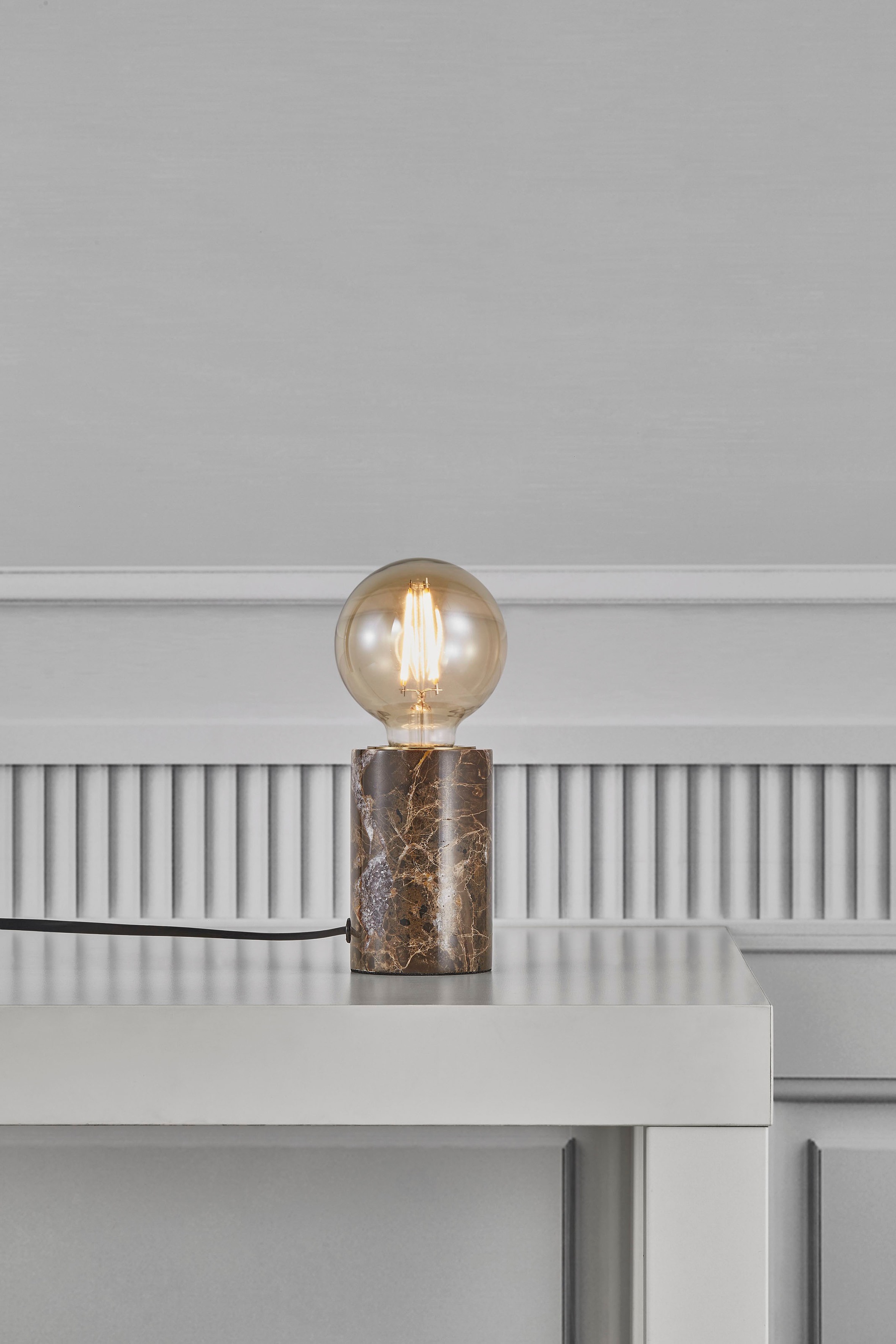 Nordlux Tischleuchte »Siv Marble«, Leuchtmittel E27   ohne Leuchtmittel, Na günstig online kaufen