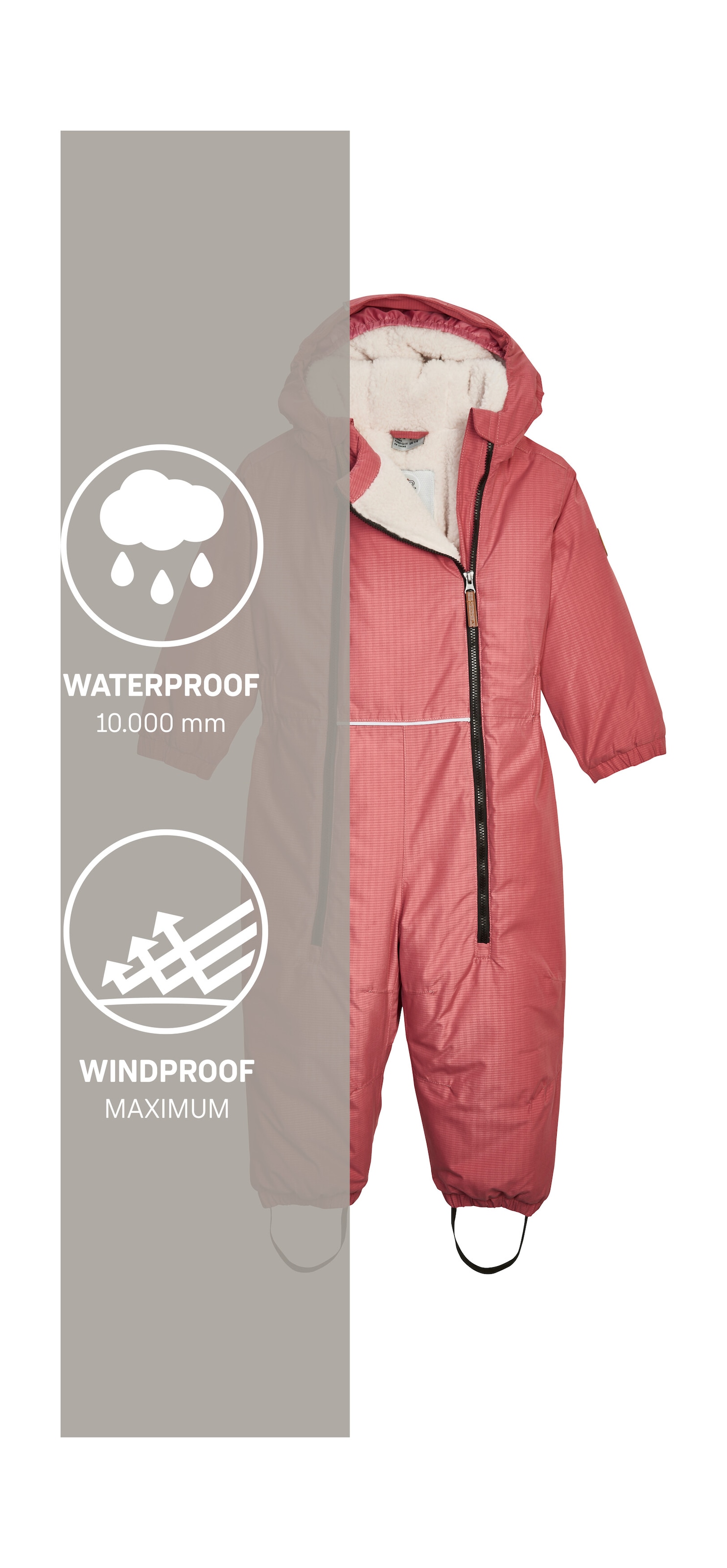 first instinct by killtec Overall »FIOW 59 MNS ONPC« Wind- und wasserdichter Overall mit verschweißten Nähten, PFAs-frei