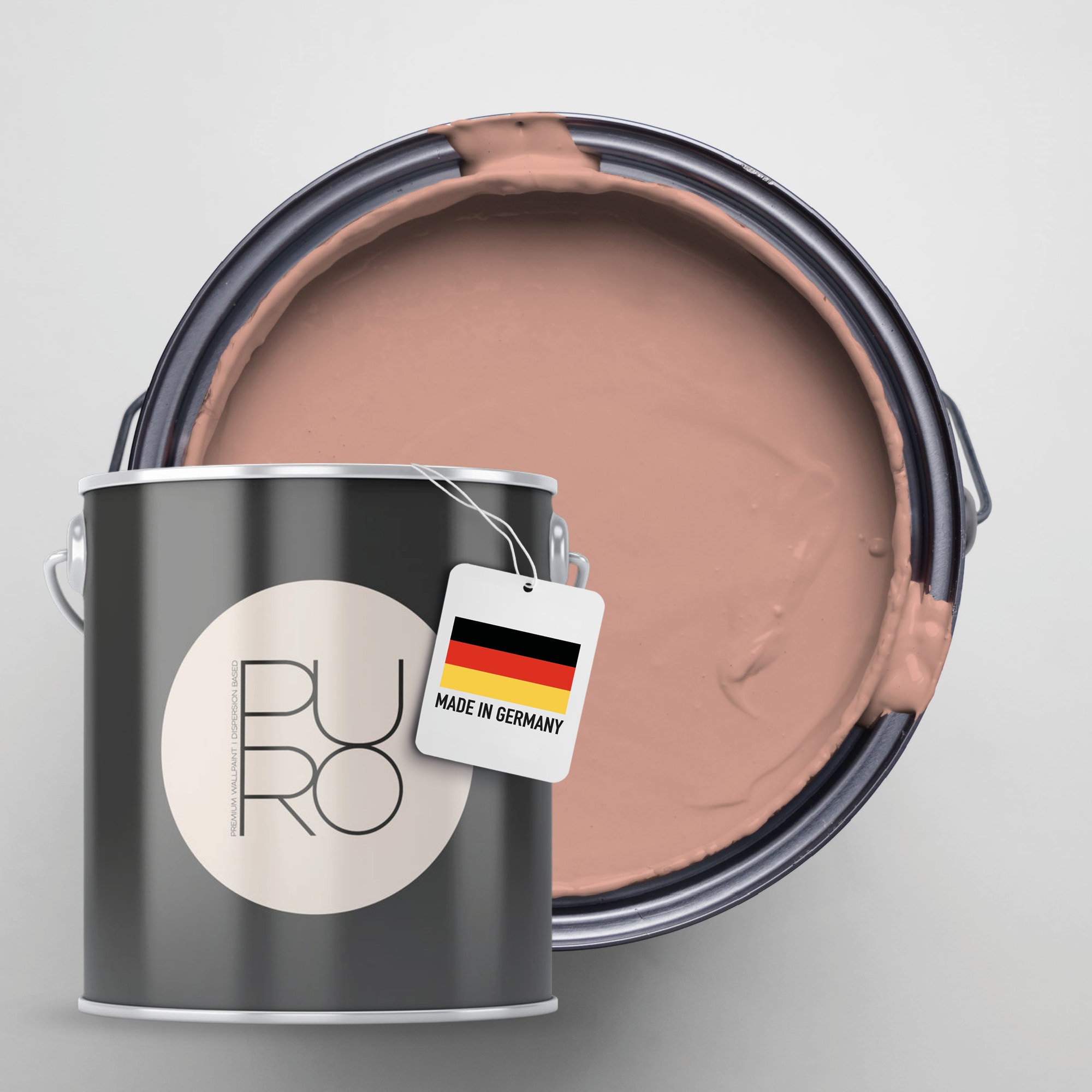 A.S. Création Wandfarbe »Premium Innenwandfarbe PURO Tuchmatt varied red« ideal für Wohnzimmer, Schlafzimmer, Flur und Küche, Farbwelt Rot