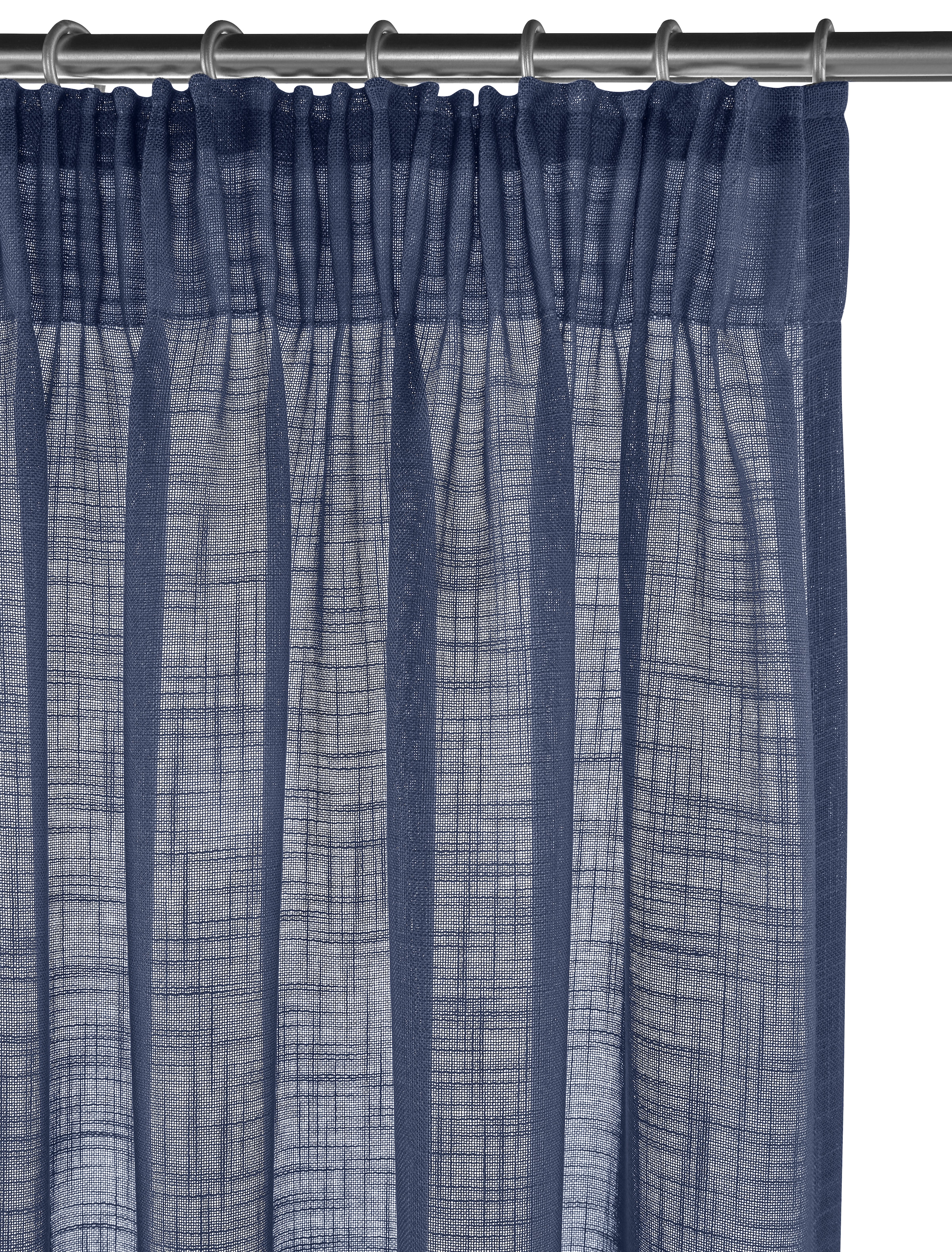 LeGer Home by Lena Gercke Gardine »Marusha, Leinenoptik, halbtransparent, 1er & 2er Pack, Topseller« Multifunktionsband 2 Stk. tlg. 1/2er Schal, Leinenoptik, grob gewebt, verschiedene Größen,