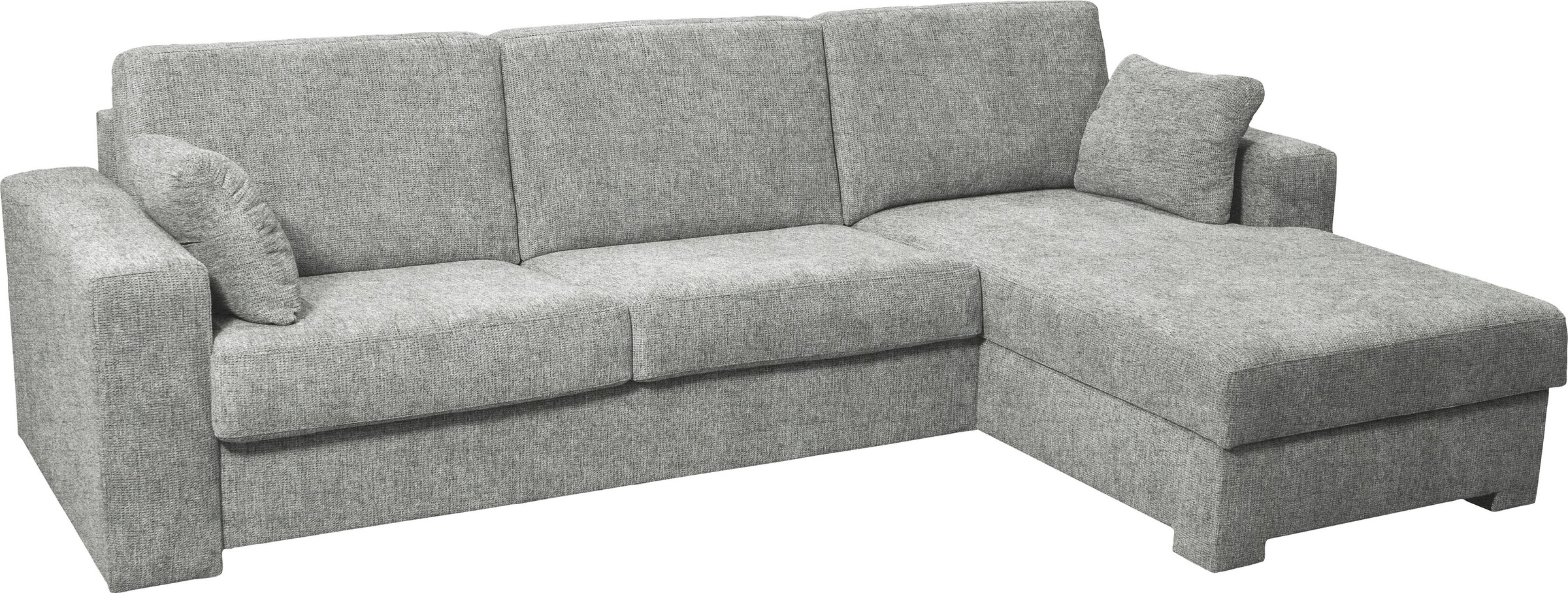 Home affaire Ecksofa »Roma "M" Matratzenhöhe 14 cm, Dauerschlaffunktion, mit Unterfederung,«, Liegemaße ca 143x198 cm, L-Form