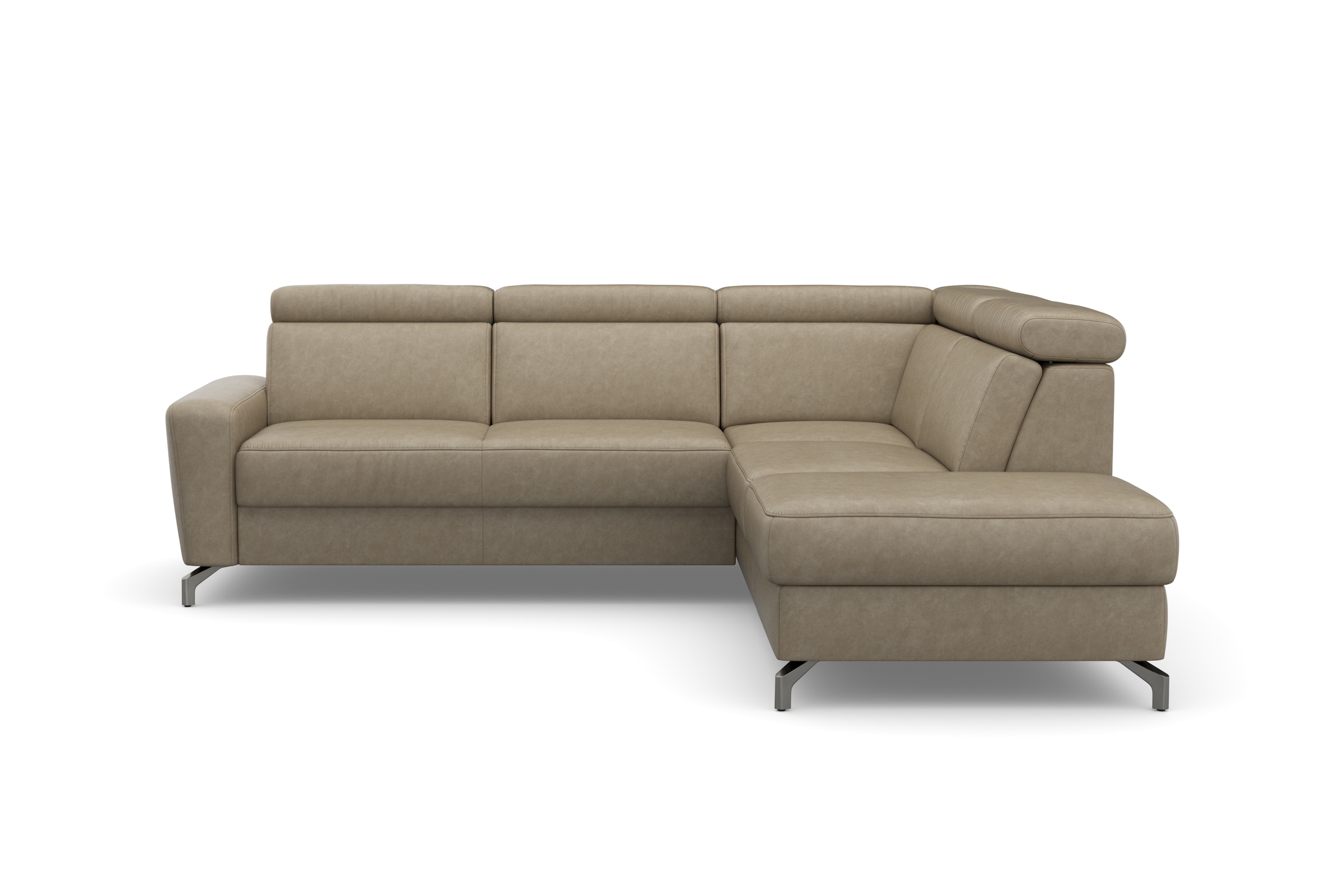 sit&more Ecksofa »Scarlett L-Form«, inklusive Kopfteilverstellung, wahlweis günstig online kaufen