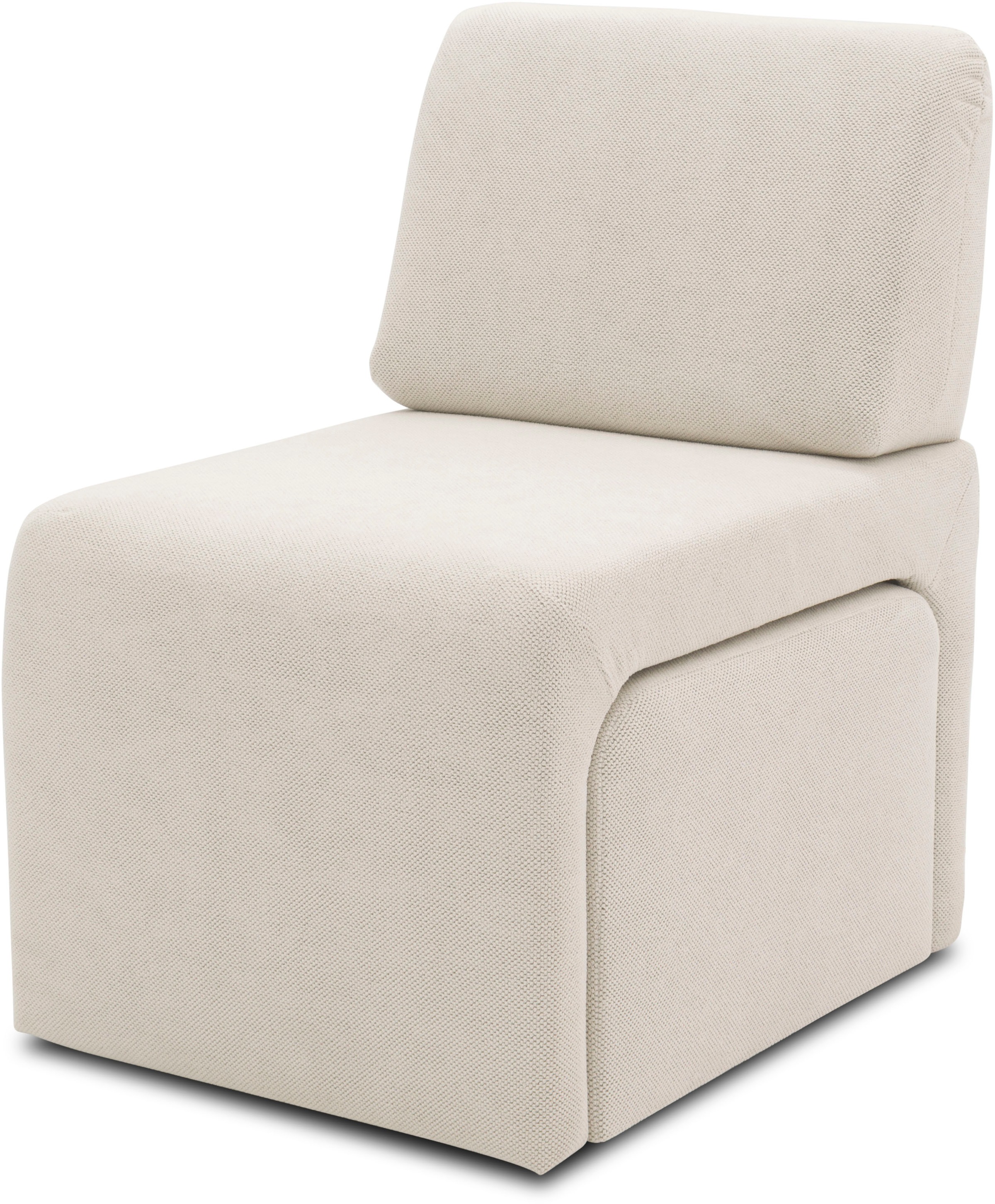DOMO collection Sessel »mit Hocker 700017 ideal für kleine Räume, platzsparend, bequem«, Hocker unter dem Sessel verstaubar, lieferbar in nur 2 Wochen