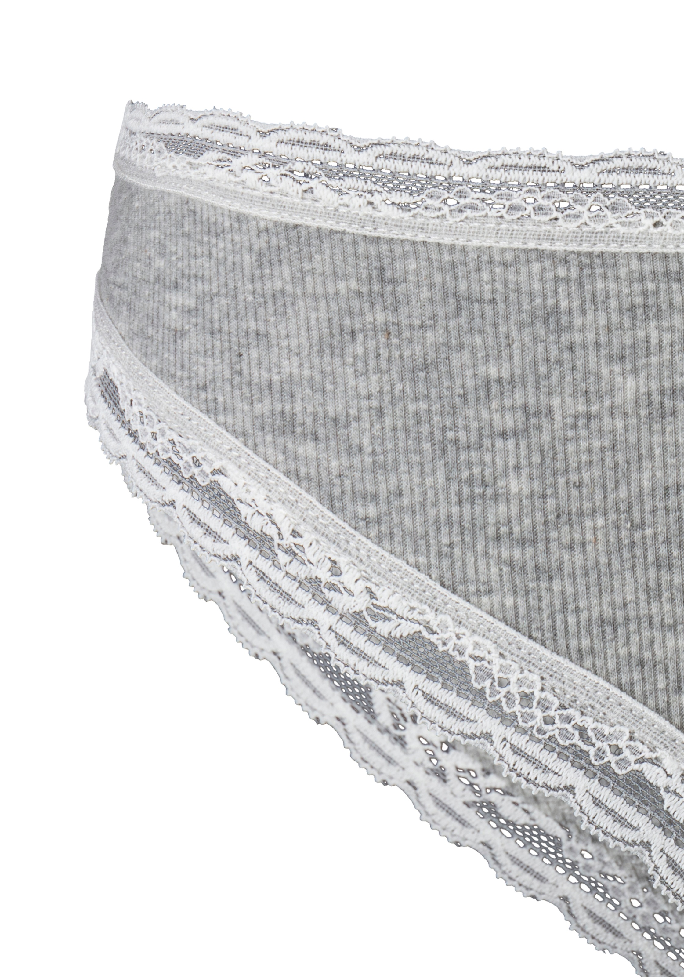 s.Oliver Brasilslip, (Packung, 2 St.), mit modischer Spitze