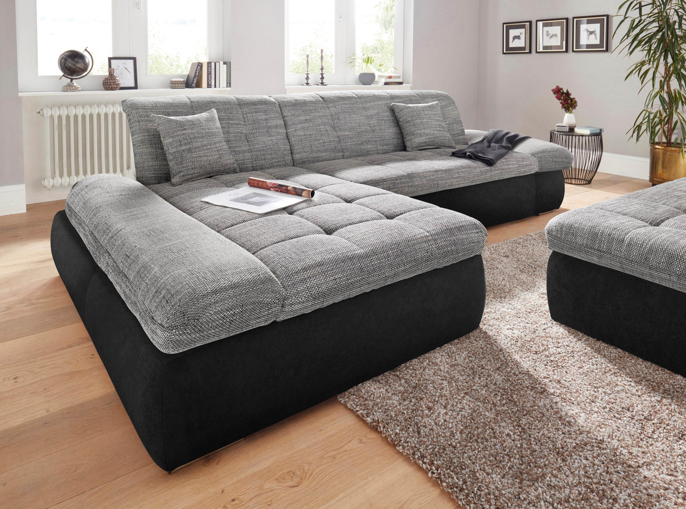 DOMO collection Ecksofa Armteilverstellung im Moric«, online »PB kaufen Bettfunktion wahlweise und mit XXL-Format