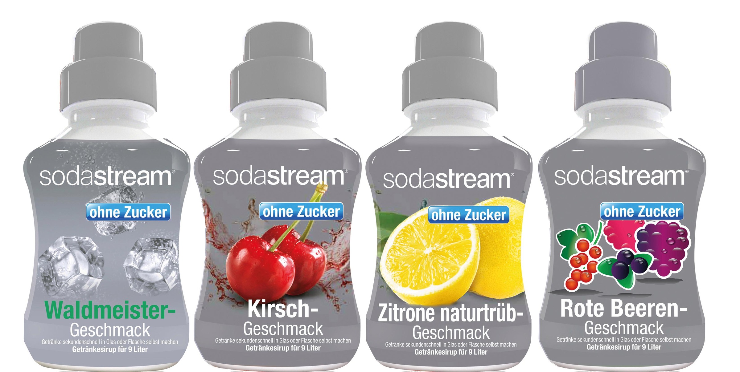 SodaStream Getränke-Sirup »je 375 ml«, 4 Stück auf ...