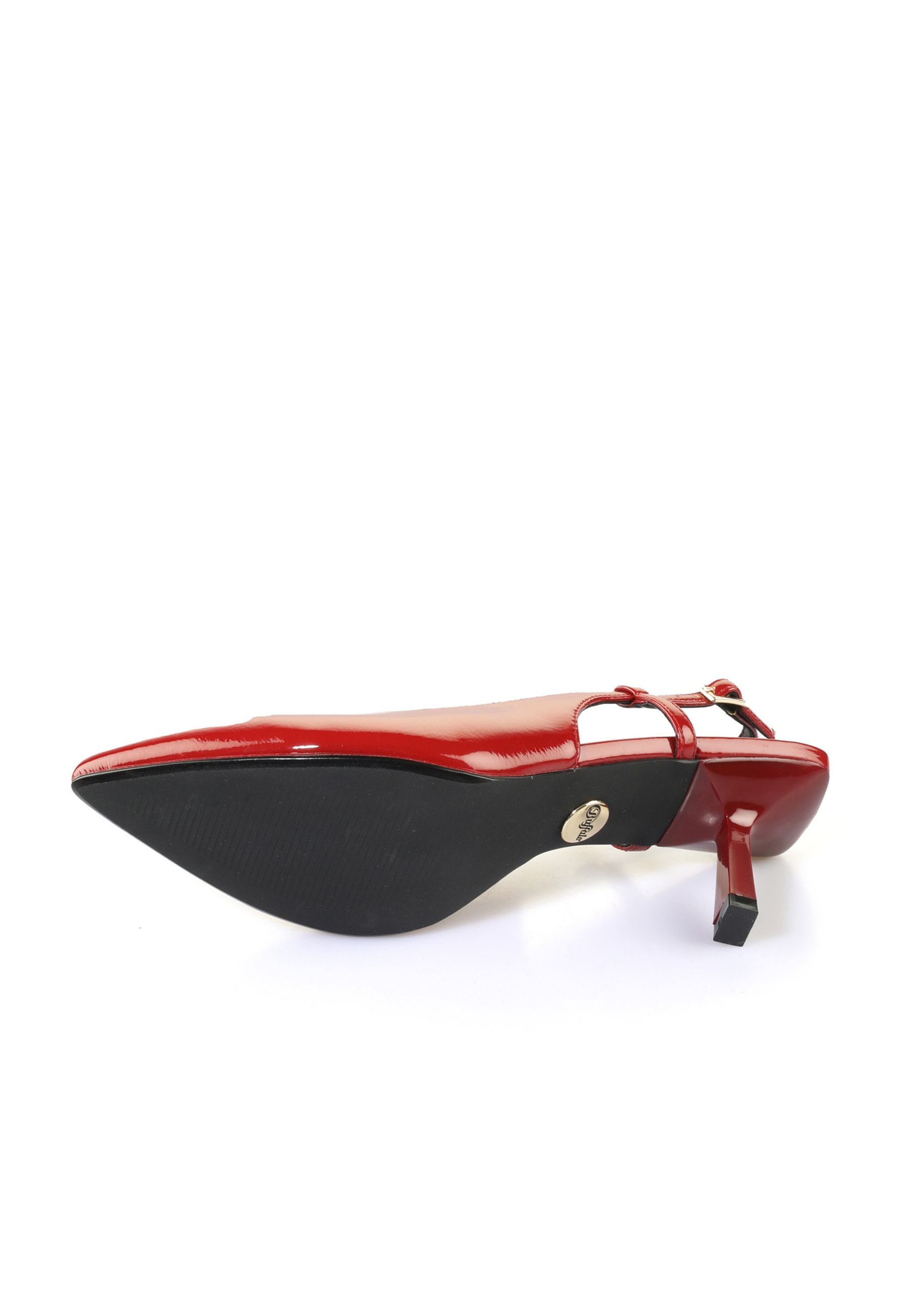 Buffalo High-Heel-Pumps »Buffalo Sling Back- Vegan Patent«