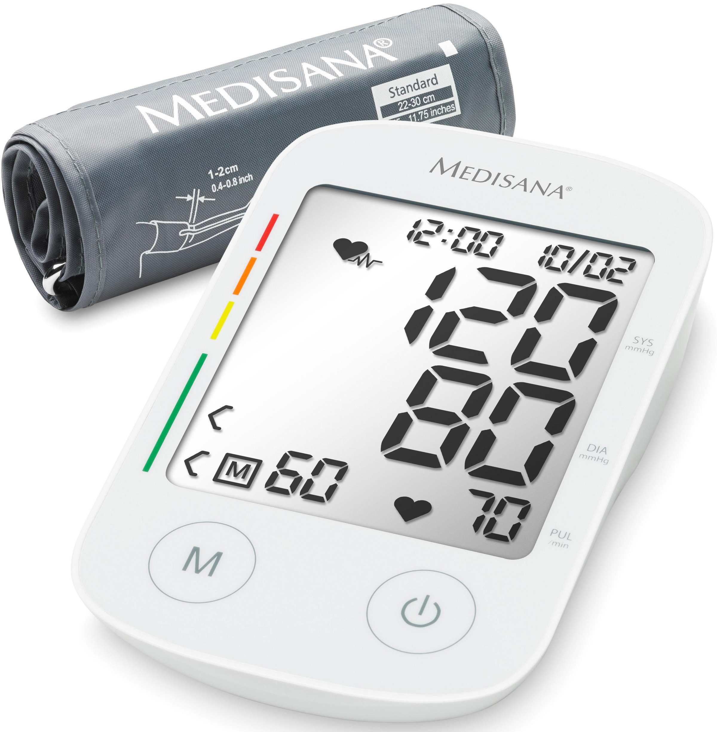 Medisana Oberarm-Blutdruckmessgerät »BU 535«, präzise Blutdruckmessung am Oberarm