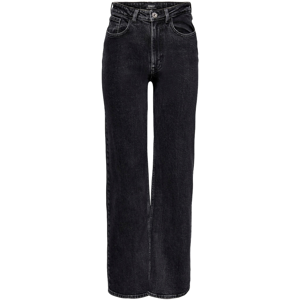 ONLY High-waist-Jeans »ONLJUICY HW WIDE LEG REA244«