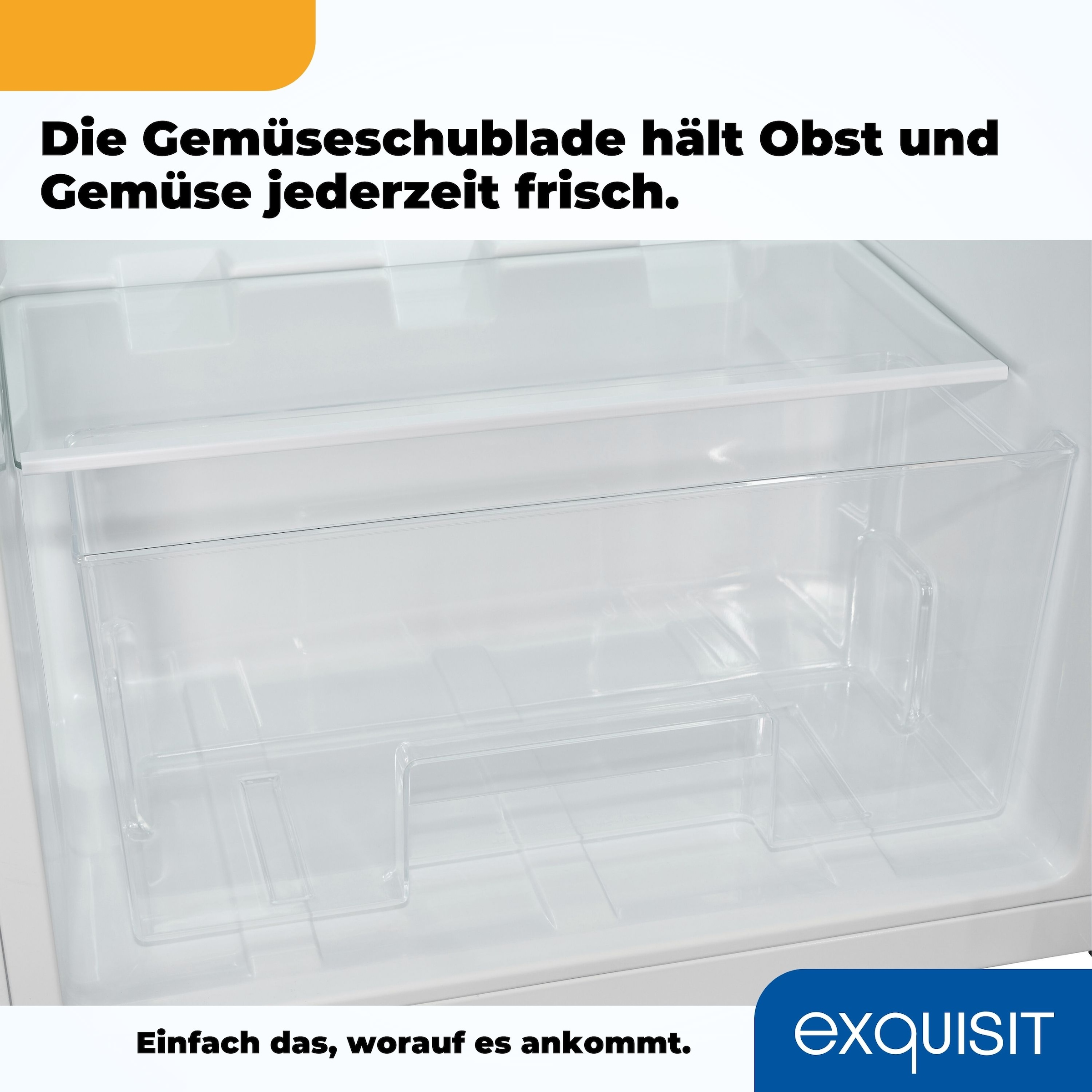 exquisit Kühlschrank »KS16-4-051C«, in bester Energieefizienz C, 107 Liter Volumen