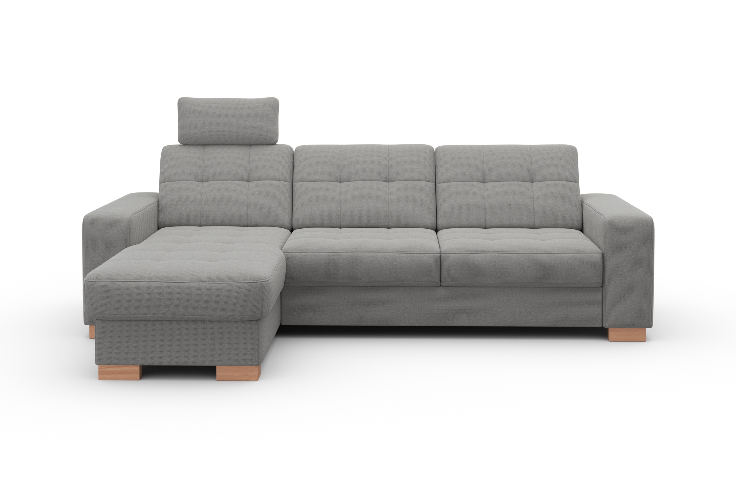 sit&more Ecksofa »Quincy L-Form«, wahlweise mit Bettfunktion und Bettkasten günstig online kaufen