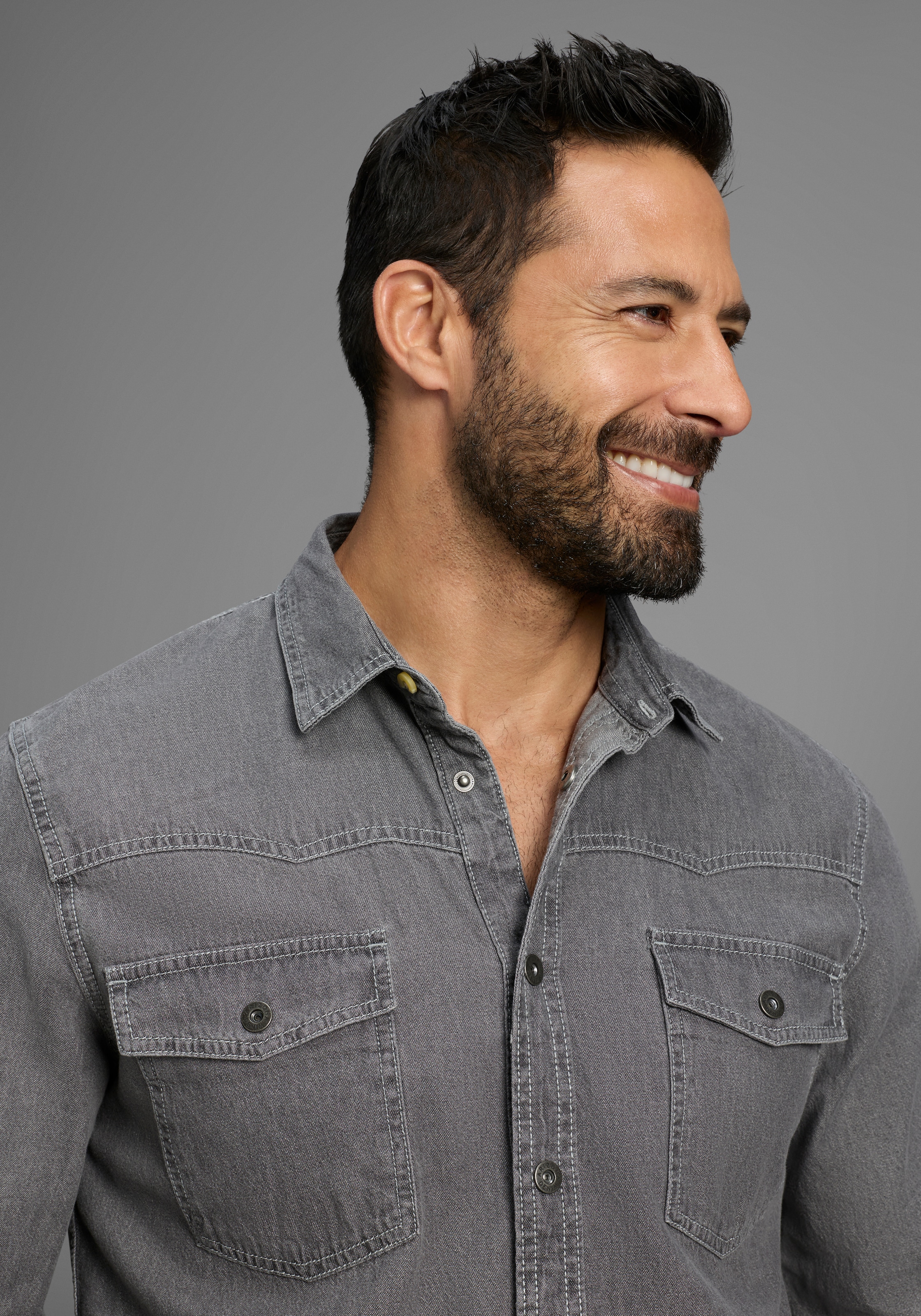 Arizona Jeanshemd, Western Stil