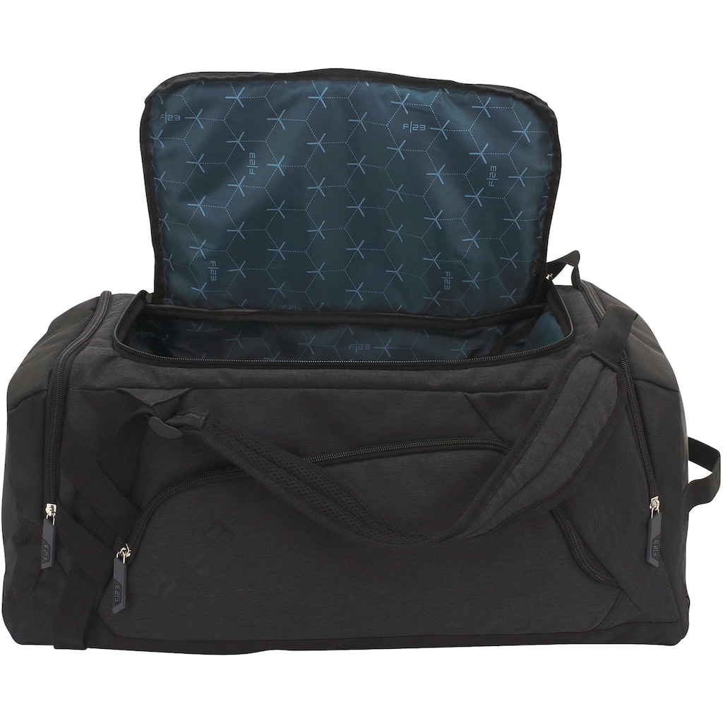 F23™ Reisetasche »Teamplayer, 2in1 Multifunktions-Tasche, schwarz«, mit Rucksackfunktion