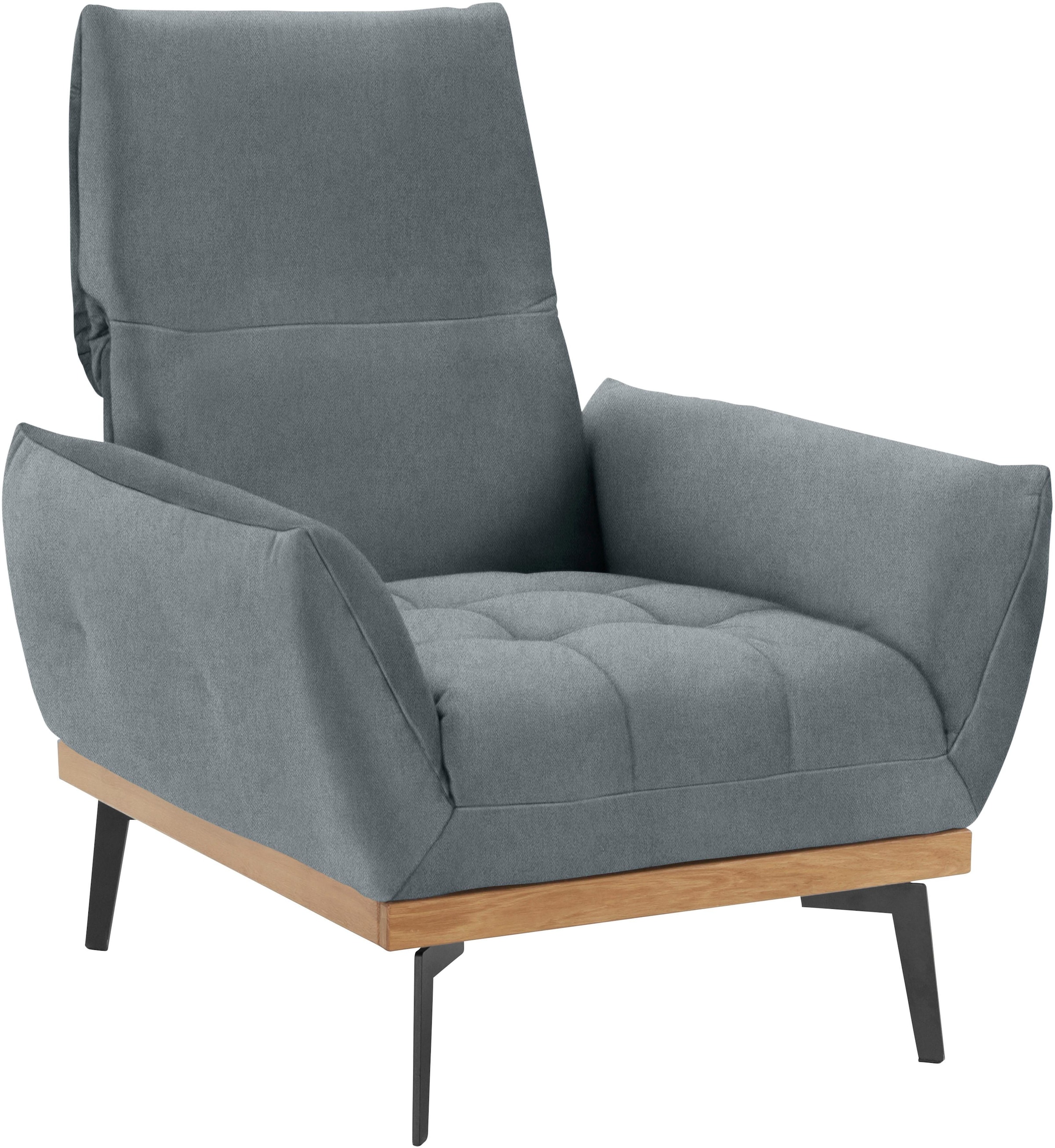 exxpo - sofa fashion Sessel »Palic, Loungesessel mit Rückenverstellung, hoher Entspannungskomfort« inklusive Rückenverstellung