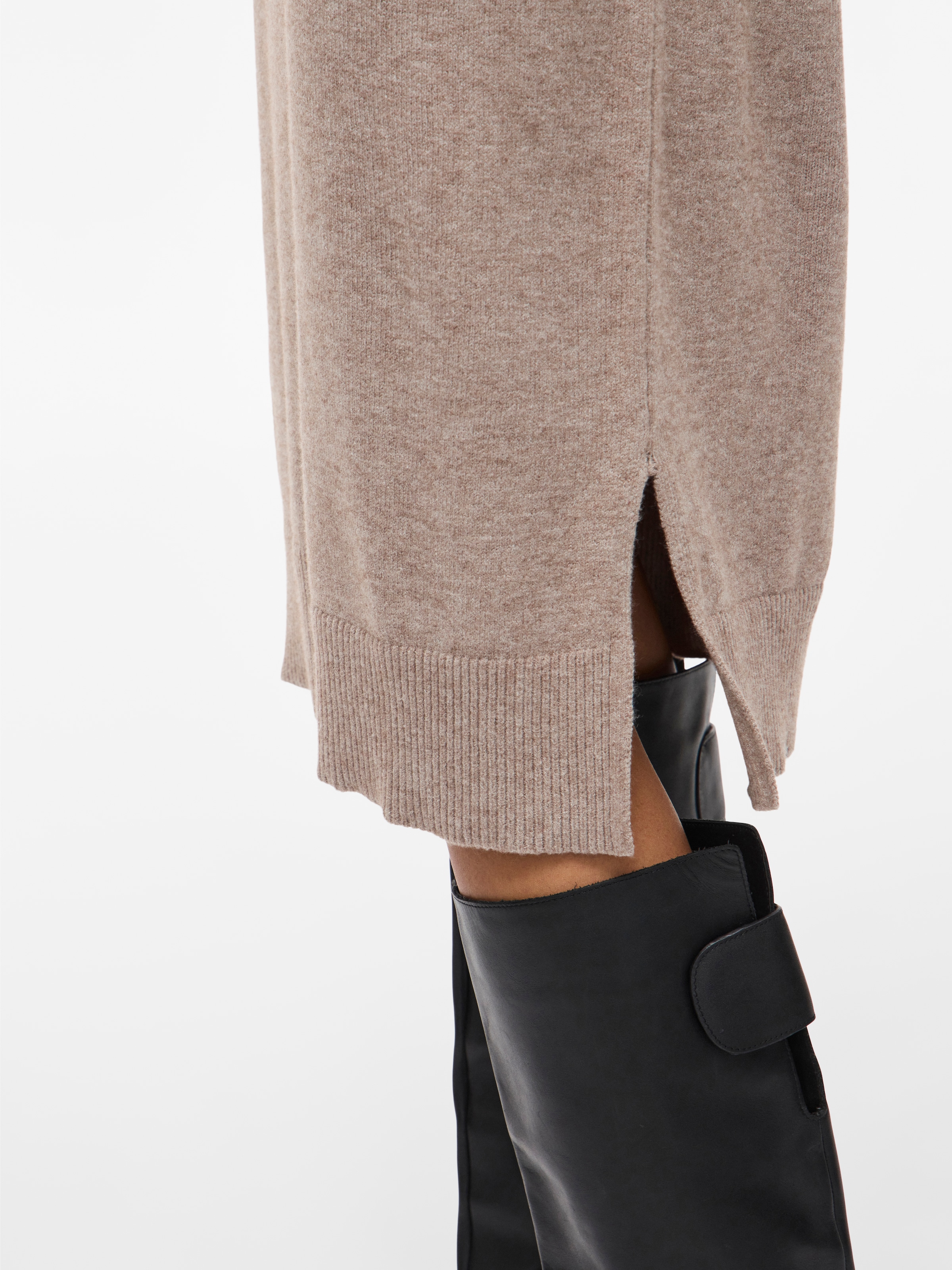 Vila Strickkleid »VIRIL CREW NECK L/S MIDI DRESS - NOOS«