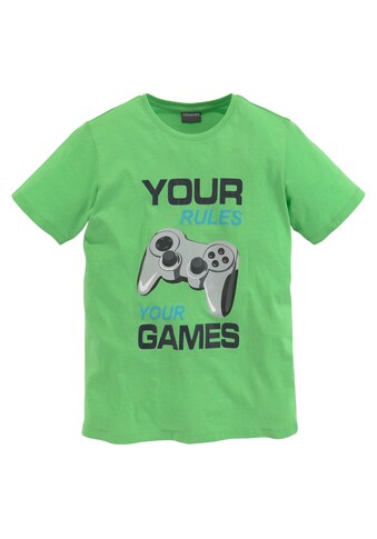 KIDSWORLD T-Shirt »YOUR RULES YOUR GAMES« kaufen