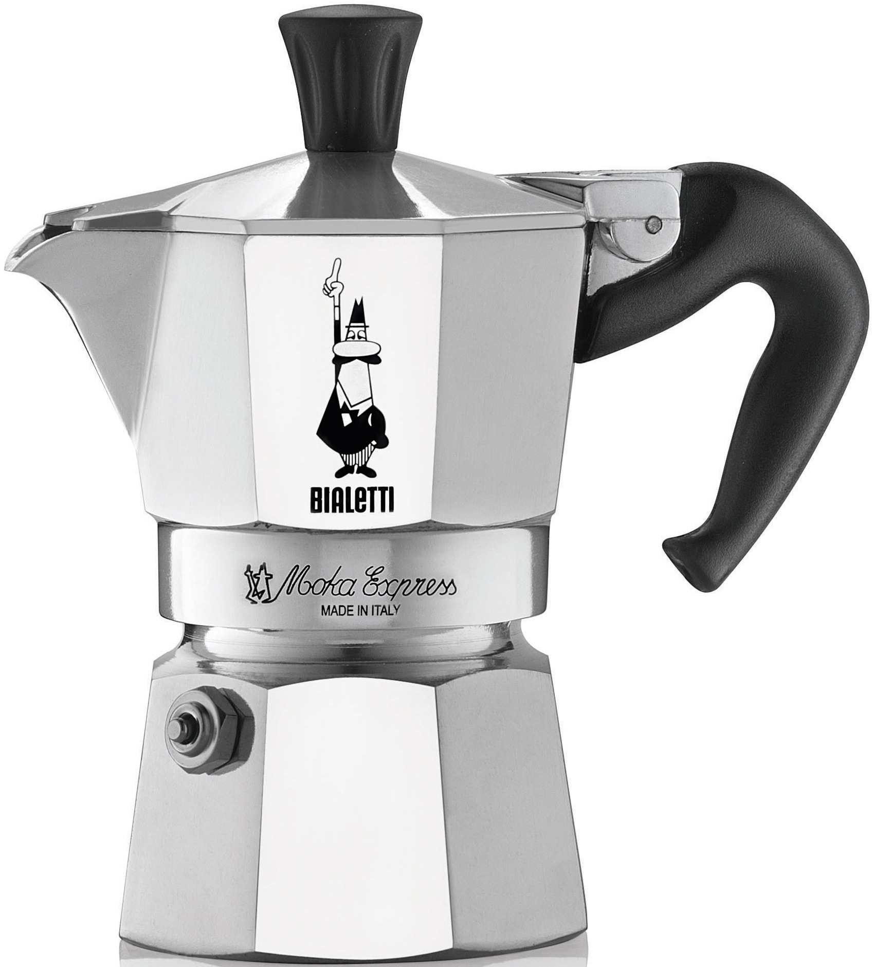 BIALETTI Espressokocher »Moka Express«, 0,06 l Kaffeekanne, Aluminium