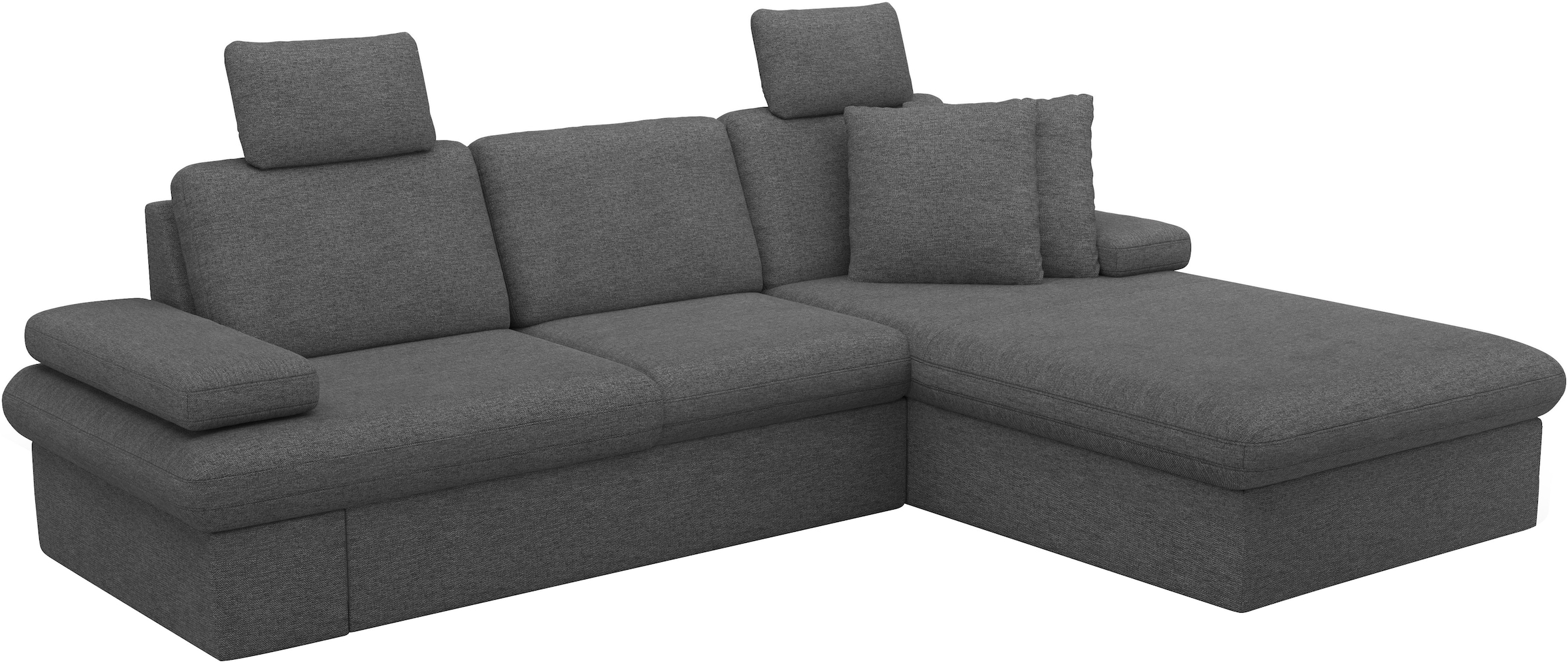 sit&more Ecksofa »Moreno«, mit Armteilverstellung,wahlweise mit Bettfunktion