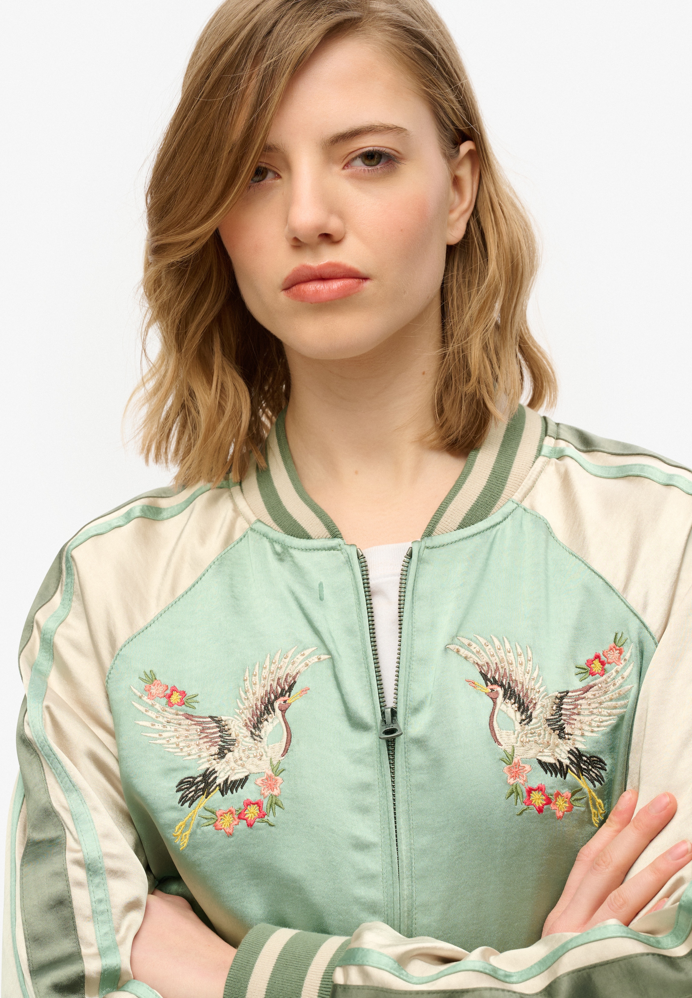 Superdry Bomberjacke »SUIKAJAN EMBROIDERED BOMBER«