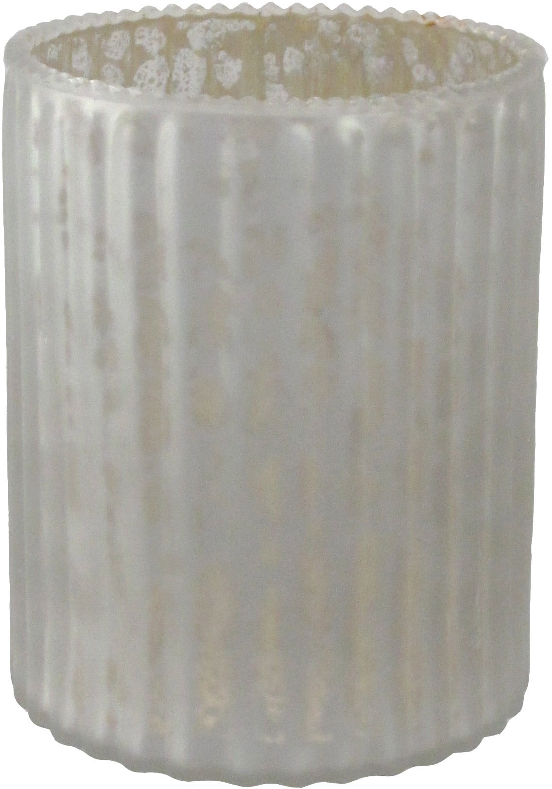 Creativ deco Windlicht, (4 St.), mit unterschiedlich strukturierten  Oberflächen, 4er Set, H: ca. 10 cm online bestellen