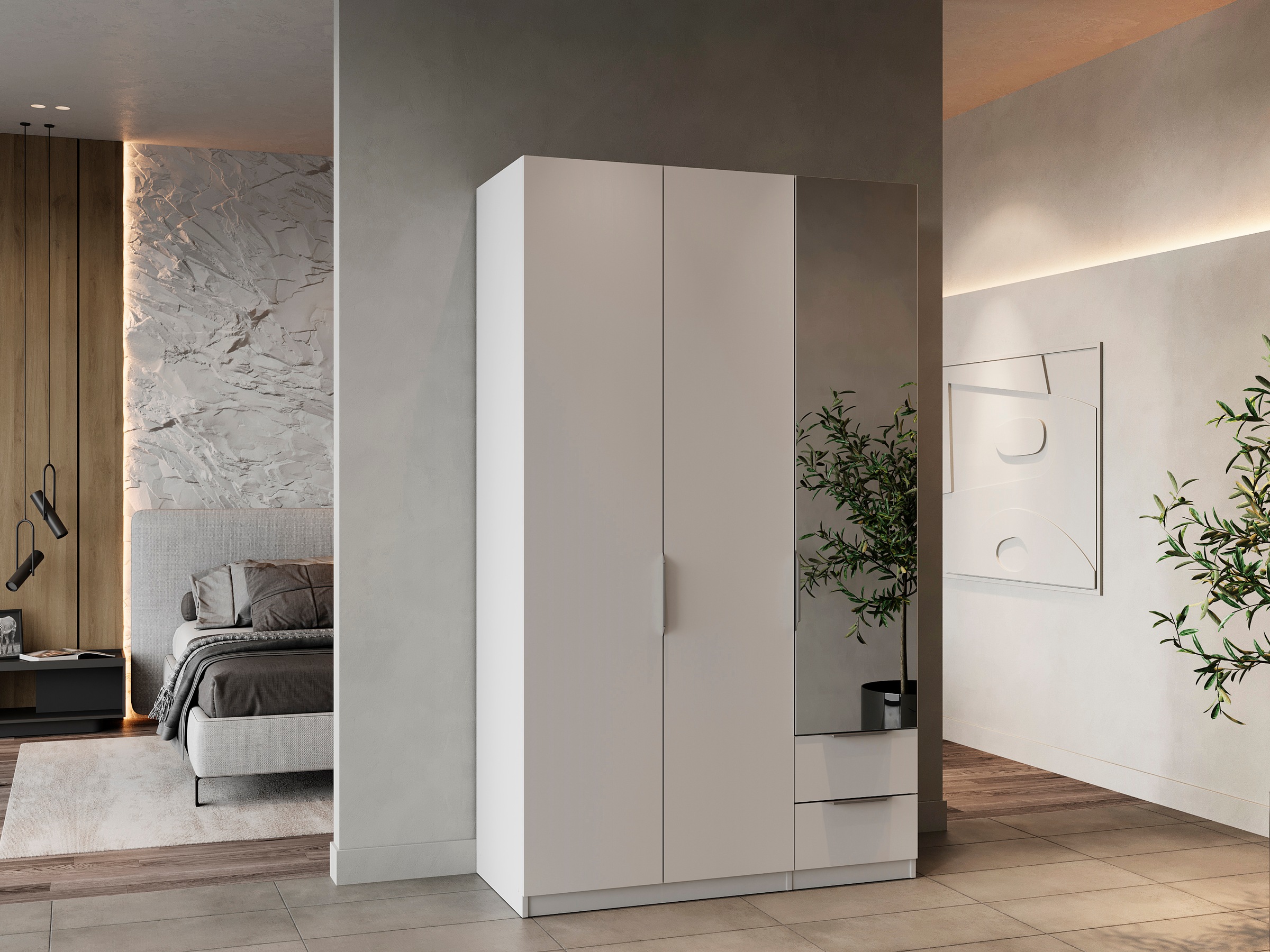 Demeyere GROUP Kleiderschrank "Ghost", Breite ca. 120cm, Höhe ca. 200cm günstig online kaufen