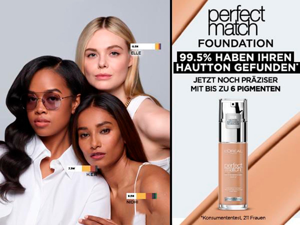 L'ORÉAL PARIS Foundation »Perfect Match Make-Up«