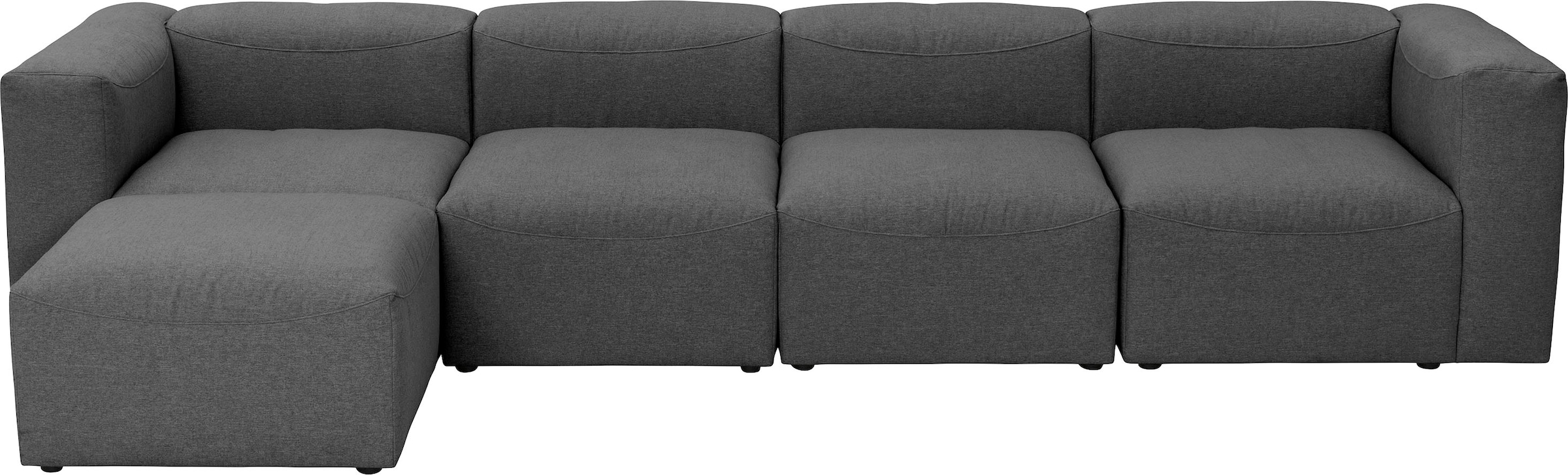 Max Winzer® Ecksofa »Lena«, (Spar-Set, 5 St.), Sofa-Set 07 aus 5 Sitz-Elementen, individuell kombinierbar
