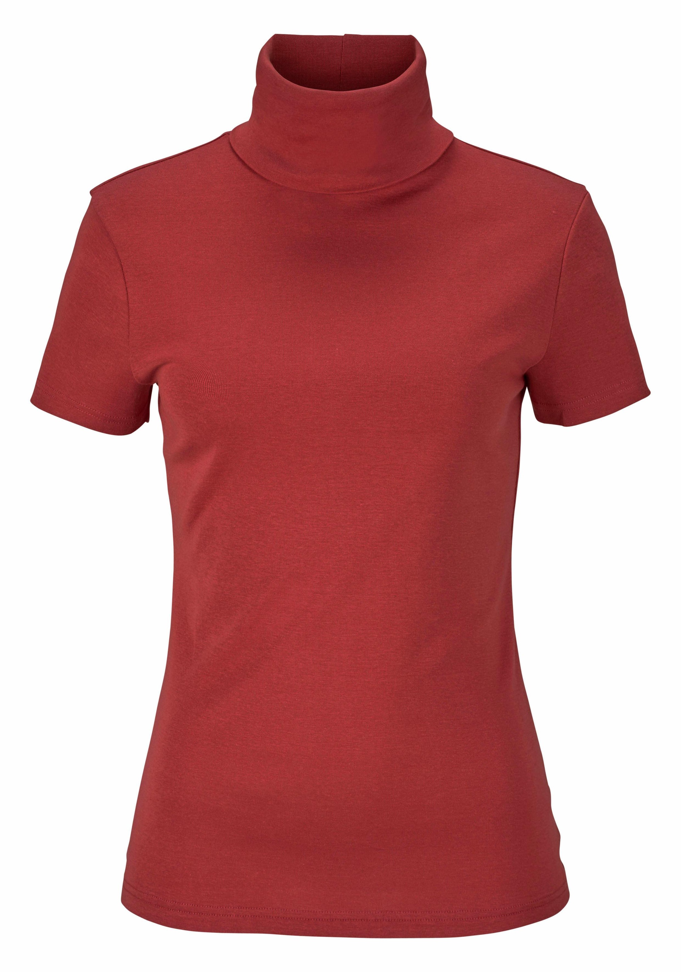 Flashlights Rollkragenshirt, (Packung, 2 tlg., 2er-Pack), eng geschnitten, aus elastischem Material, im 2er-Pack