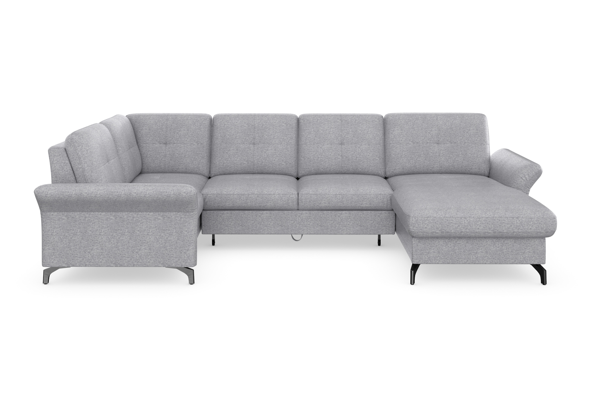 Home affaire Wohnlandschaft »Calando U-Form« wahlweise mit Bettfunktion, Be günstig online kaufen