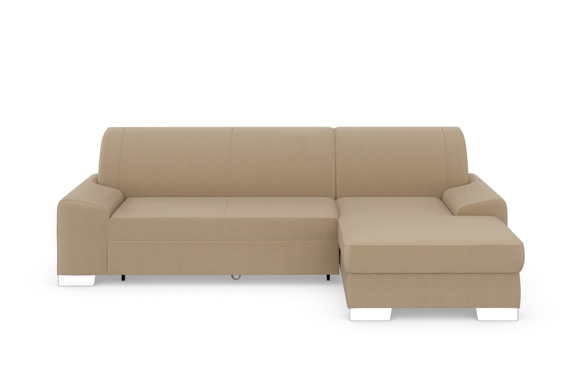DOMO collection Ecksofa »Anzio L-Form, whlw. Bettfunktion, Federkern, hochw günstig online kaufen