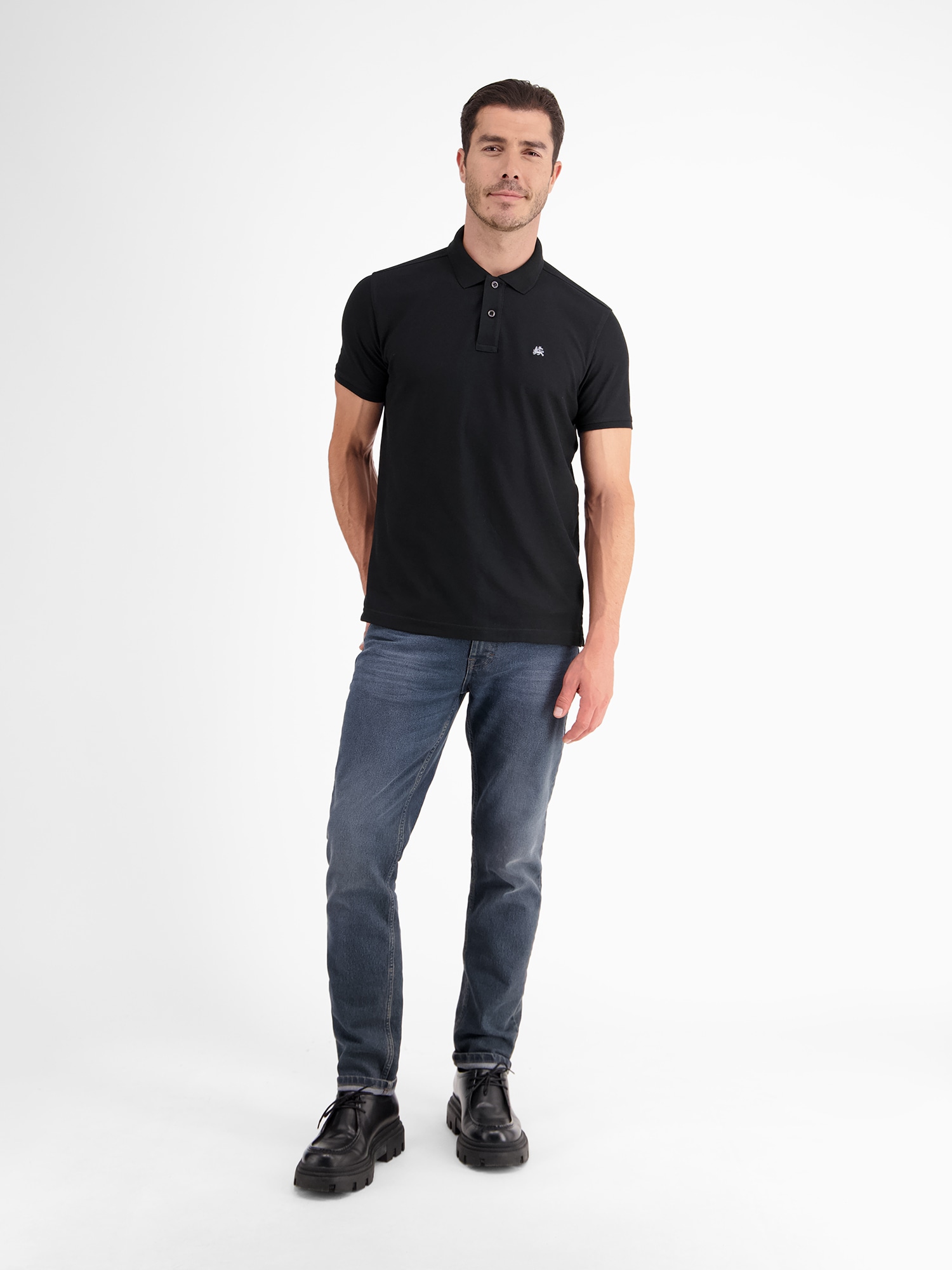 LERROS Poloshirt »Poloshirt mit COOL & DRY Funktion in Piqué-Qualität« Atmungsaktiver Baumwollmix, Feine Piqué-Qualität, Zeitloser Polo-Style