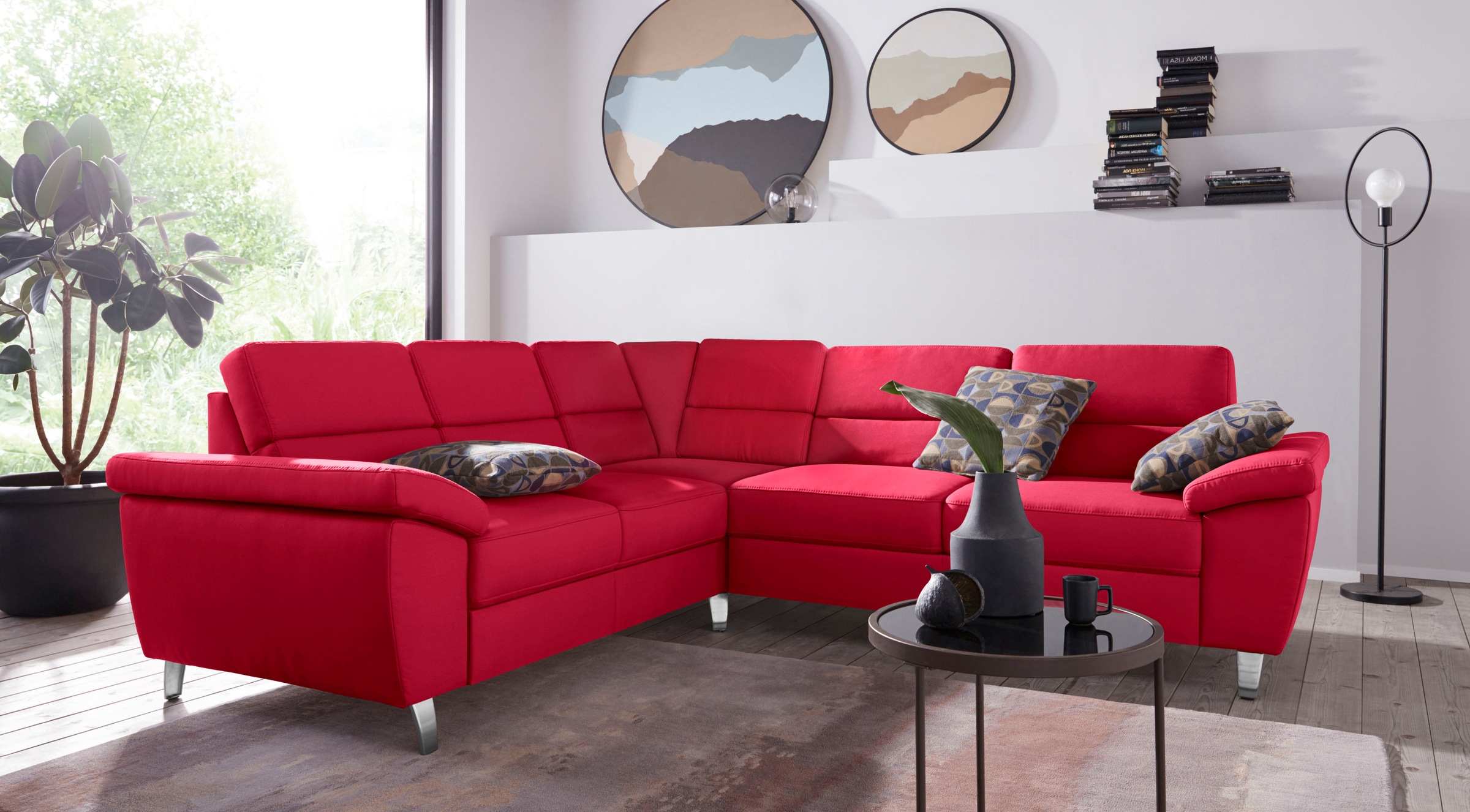 sit&more Ecksofa »Sorano L-Form«, wahlweise mit Bett- und Relaxfunktion, in günstig online kaufen
